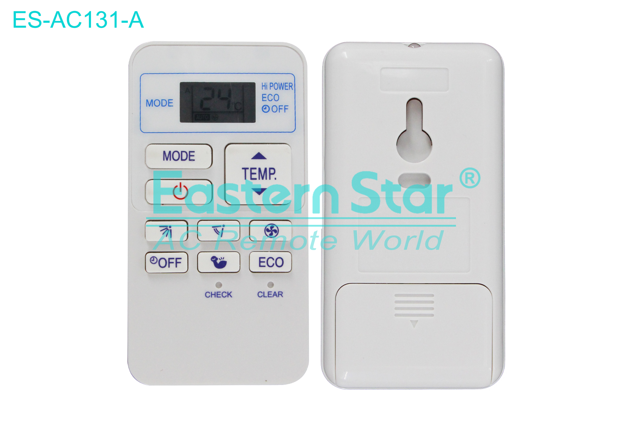 ES-AC131-A High Quality China Remote AC Remote for Toshiba Air Conditioner Remote A/C 12 keys