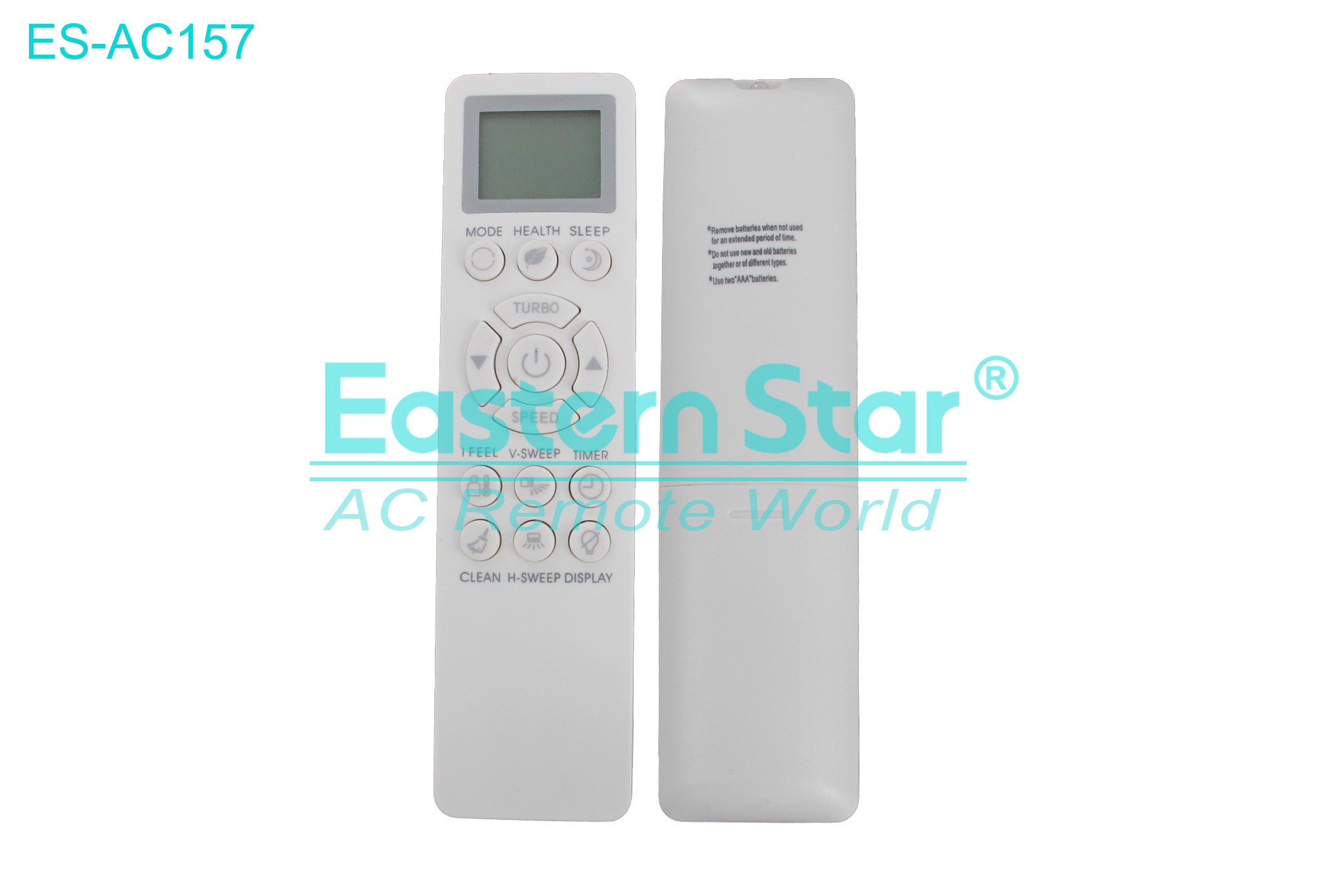 ES-AC157 High Quality China Remote AC Remote for Changhong Air Conditioner Remote A/C 14 keys