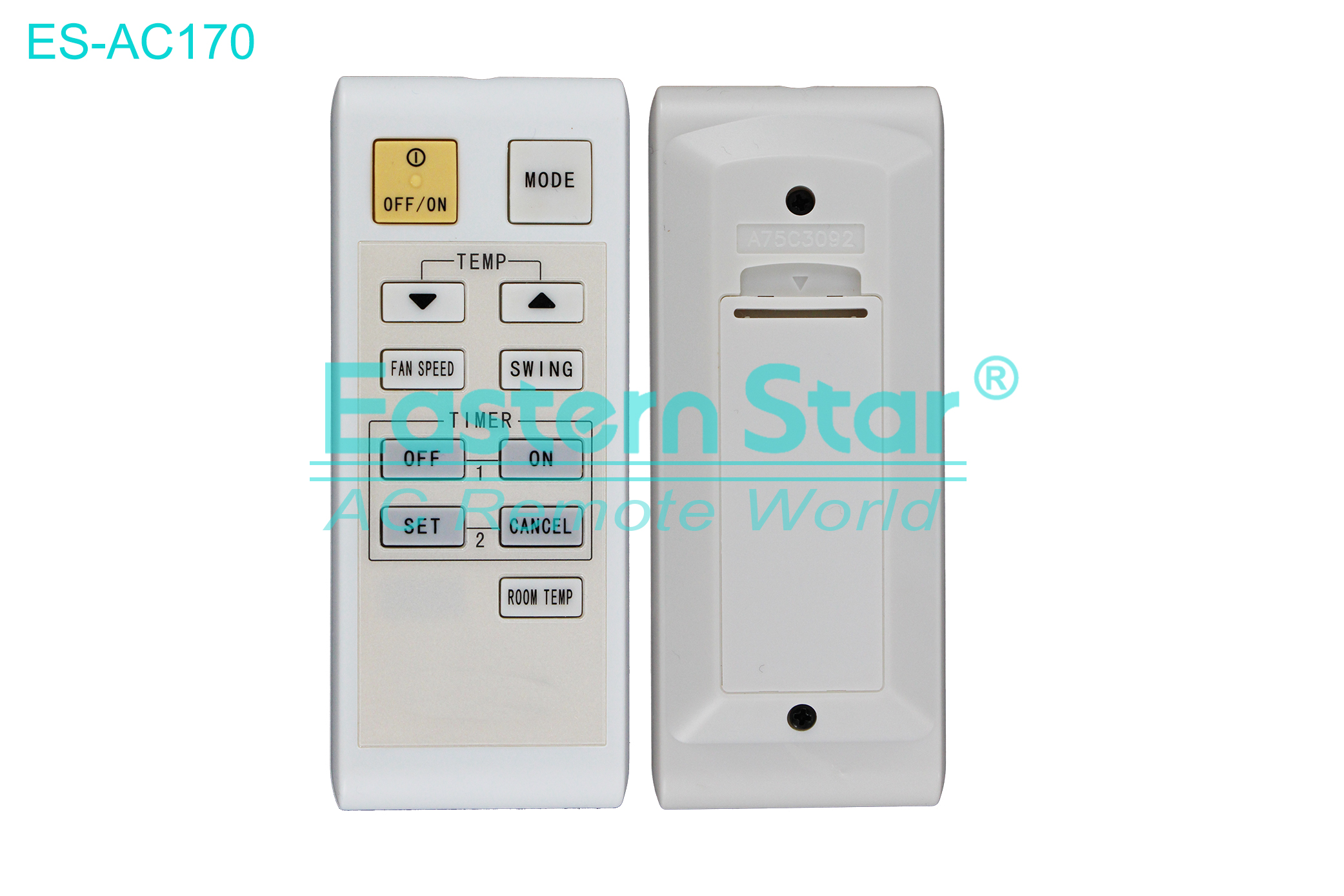 ES-AC170 High Quality China Remote AC Remote for Panasonic Air Conditioner Remote A/C 11 keys