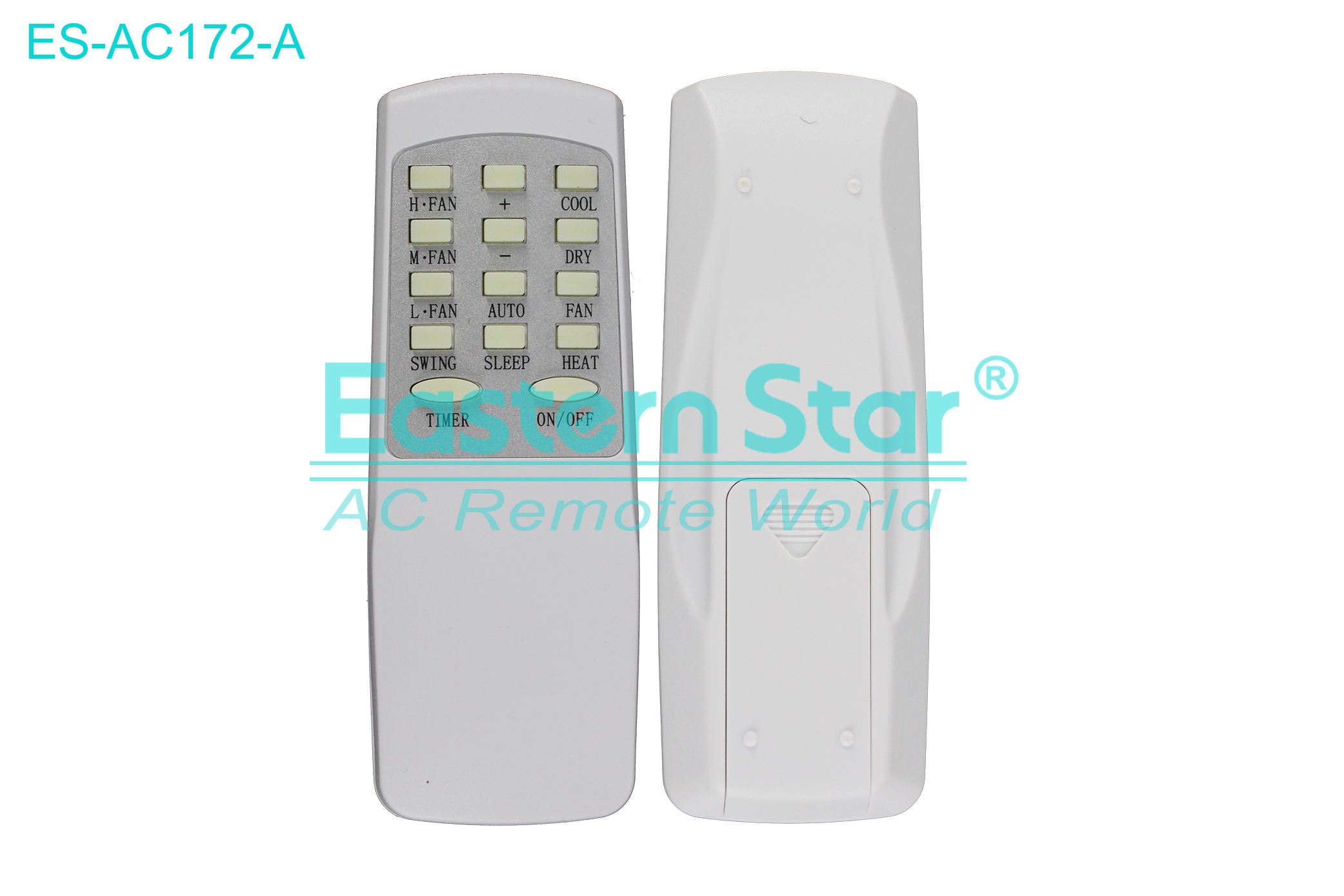 ES-AC172-A High Quality China Remote AC Remote for Soleusair Air Conditioner Remote A/C 14 keys