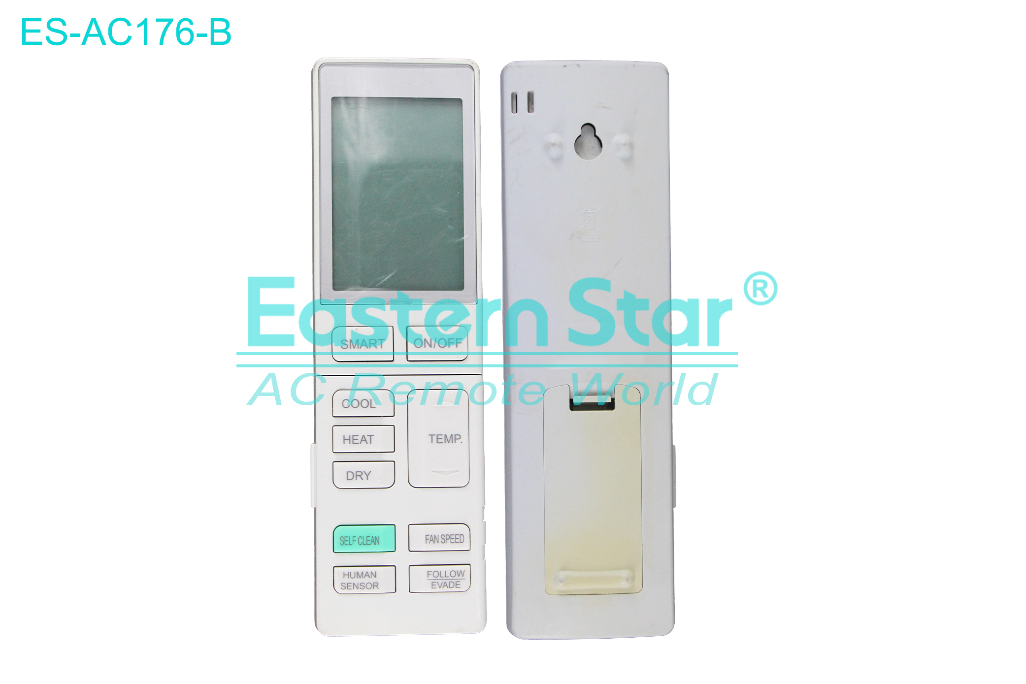 ES-AC176-B High Quality China Remote AC Remote for Haier Air Conditioner Remote A/C 35 keys