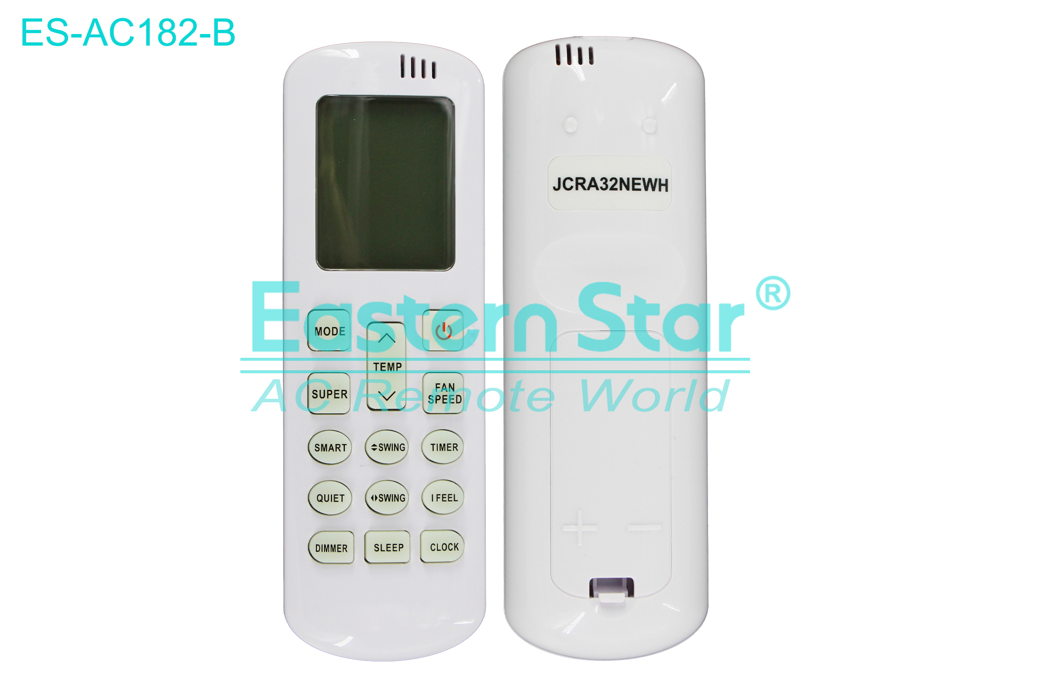 ES-AC182-B High Quality China Remote AC Remote for York Air Conditioner Remote A/C 15 keys