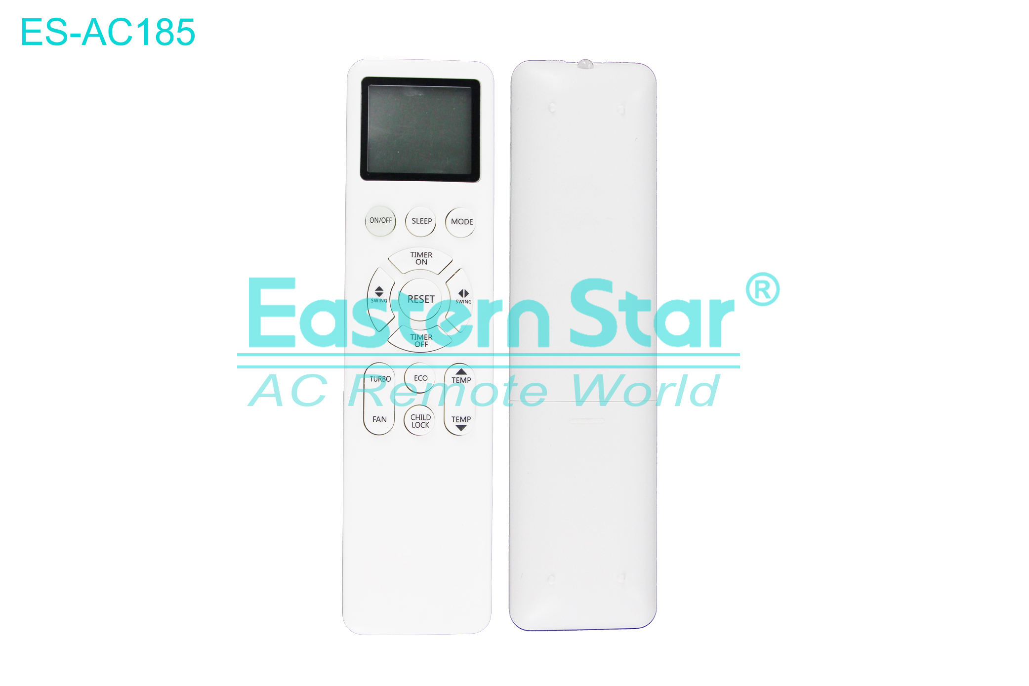ES-AC185 High Quality China Remote AC Remote for Mitsubishi Air Conditioner Remote A/C 14 keys
