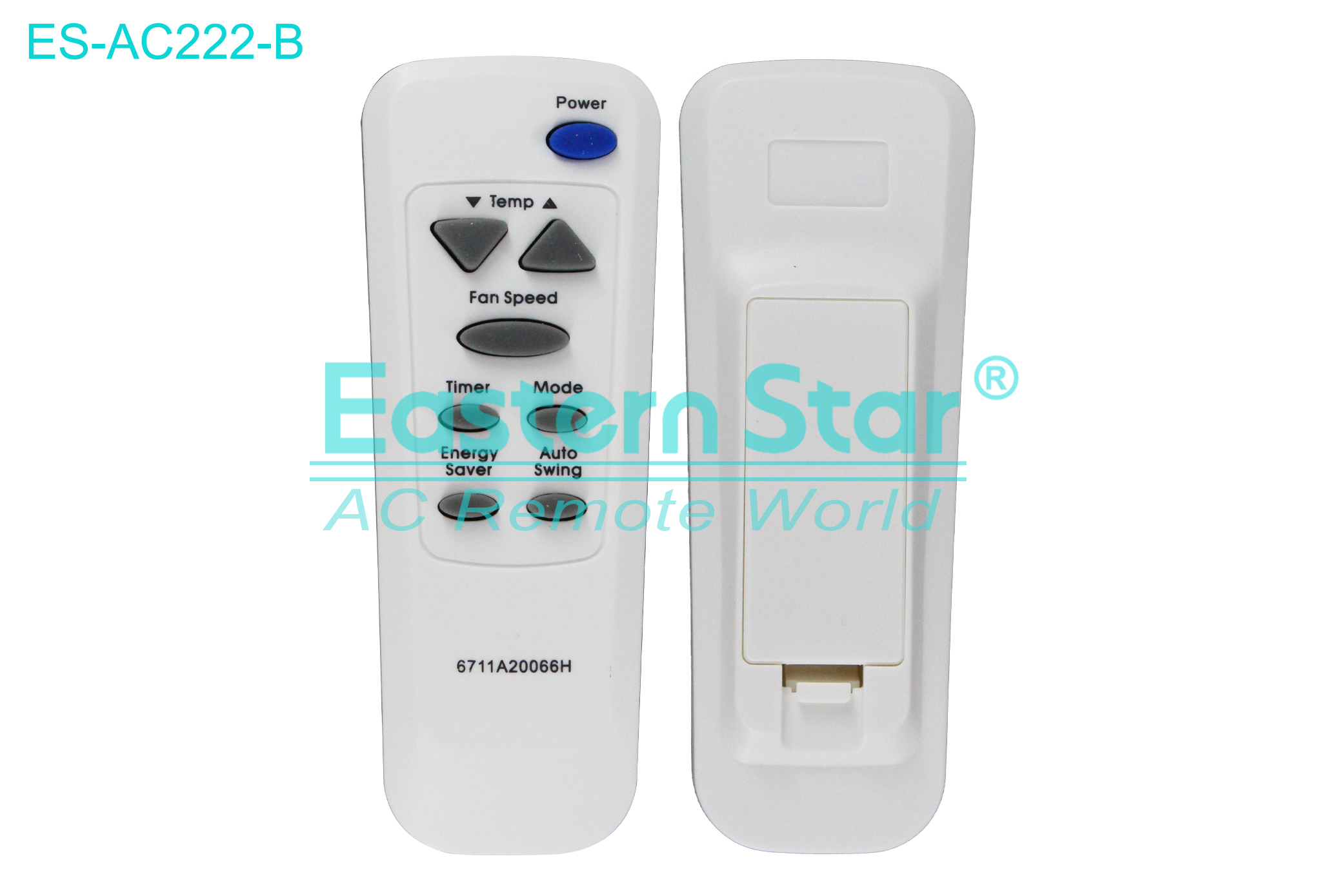ES-AC222-B High Quality China Remote AC Remote for Kenmore Air Conditioner Remote A/C 8 keys