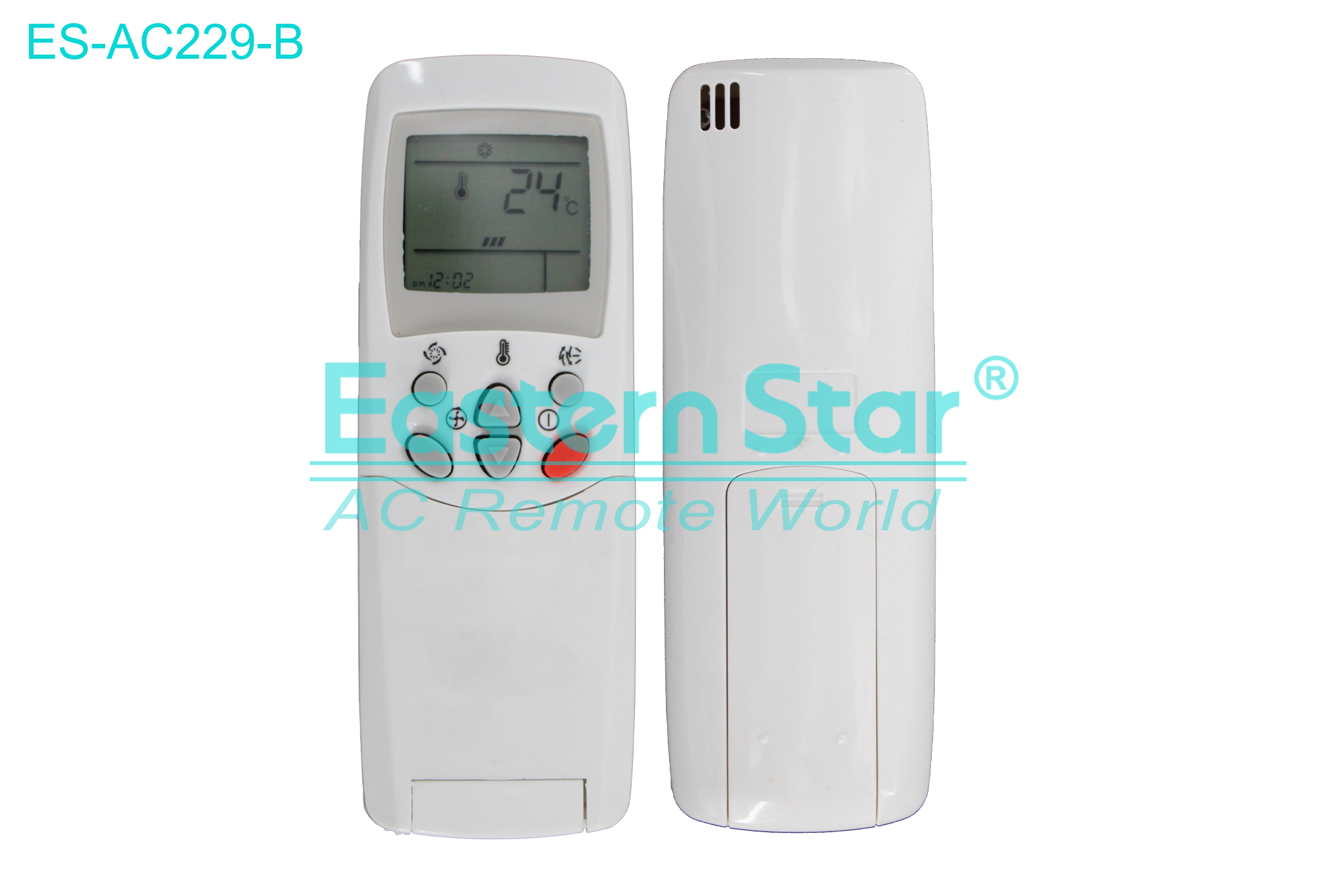 ES-AC229-B High Quality China Remote AC Remote for Lg Air Conditioner Remote A/C 19 keys