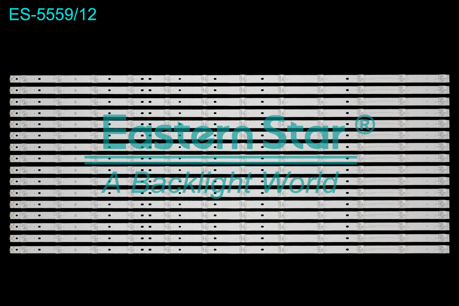 ES-5559 LED TV Backlight use for 85" Tcl/Haier  85V6E Pro 85R5 85Q6E 85V91 06-1-85VX-YSEMC3030-0D20-16X12-938.85X16-220509 261501015330   LED BACKLIGHT STRIP(16)