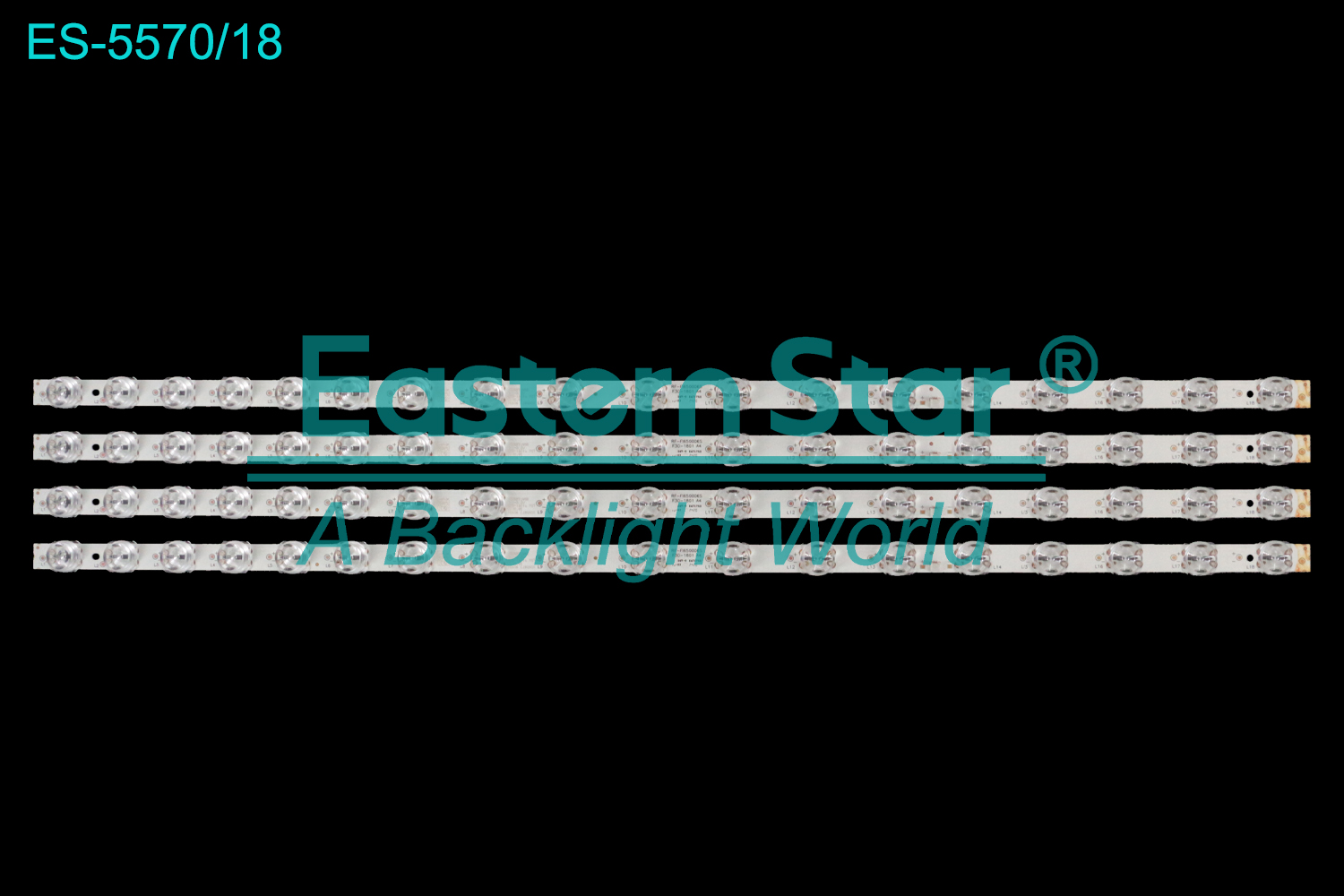 ES-5570 LED TV Backlight use for 65"  RF-FI650006S F30-1801 A4  LED BACKLIGHT STRIP(4)
