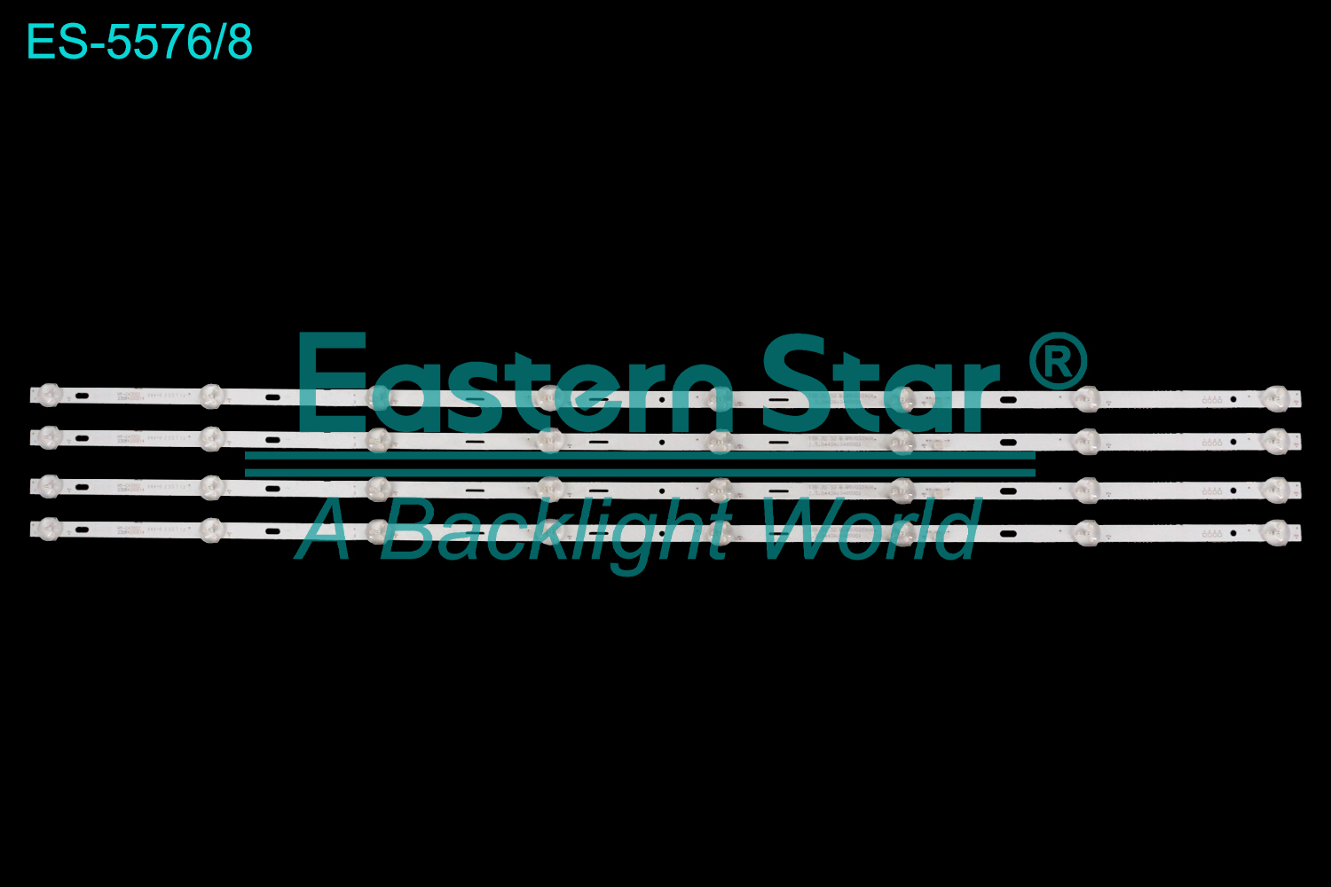 ES-5576 LED TV Backlight use for 43"  Sast 43d19a  HY-C430D2 23084200514 LED BACKLIGHT STRIP(4)