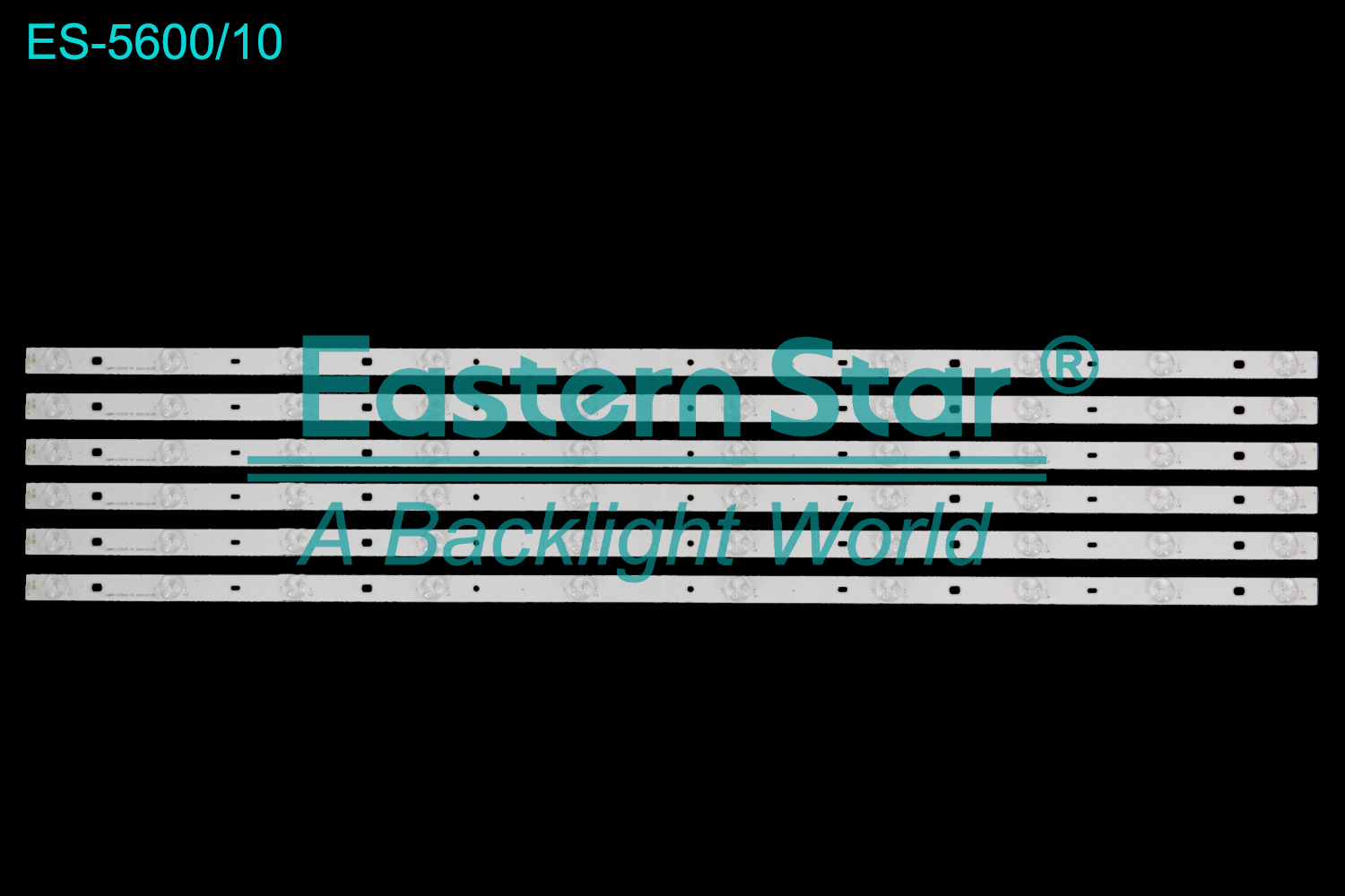 ES-5600 LED TV Backlight use for 43"  Polytron PLD 43B150, PLD 43D150,PLD 43BS153，PLD 43AS1558，PLD 43T150，PLD43S153， PLD 43TS153  MS-L2532 V2 2024.03.25 FZD-03E348124HN LED BACKLIGHT STRIP(6)
