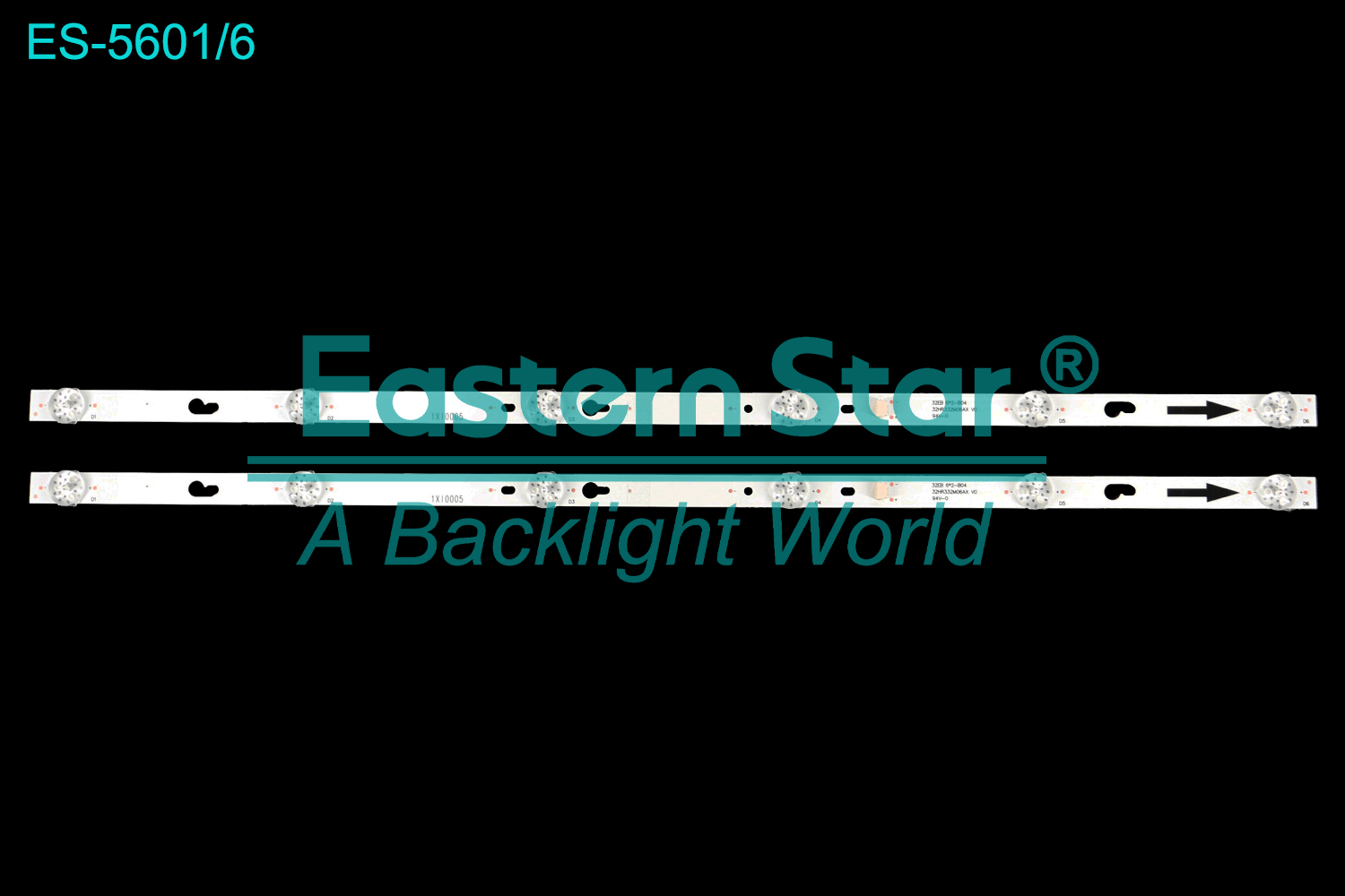 ES-5601 LED TV Backlight use for 32"  Xiaomi L32M7-EAID 32EB 6*2-B04 32HR332M06AX V0 LED BACKLIGHT STRIP(2)