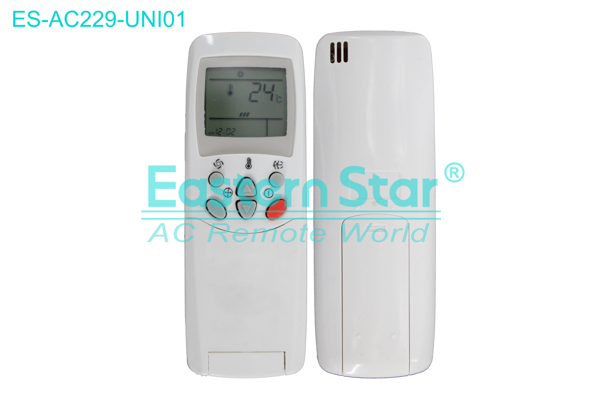 ES-AC229-UNI01 High Quality China Remote AC Remote for Lg Air Conditioner Remote A/C 19 keys