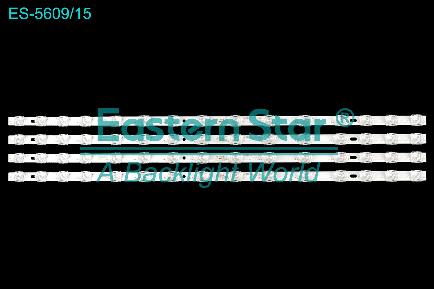 ES-5609 LED TV Backlight use for 65" Tcl  65V8-PR0 GIC65LB118_3030F2.1D_V0.4_20210305  LED BACKLIGHT STRIP(4)