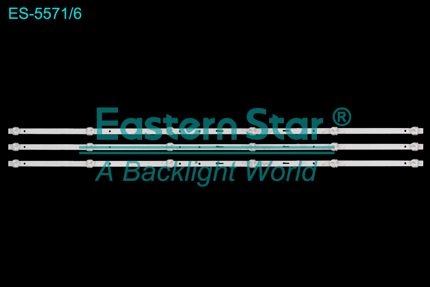 ES-5571 LED TV Backlight use for 39" JJ-0686-D38530601AM-S 210925 LED BACKLIGHT STRIP(3)