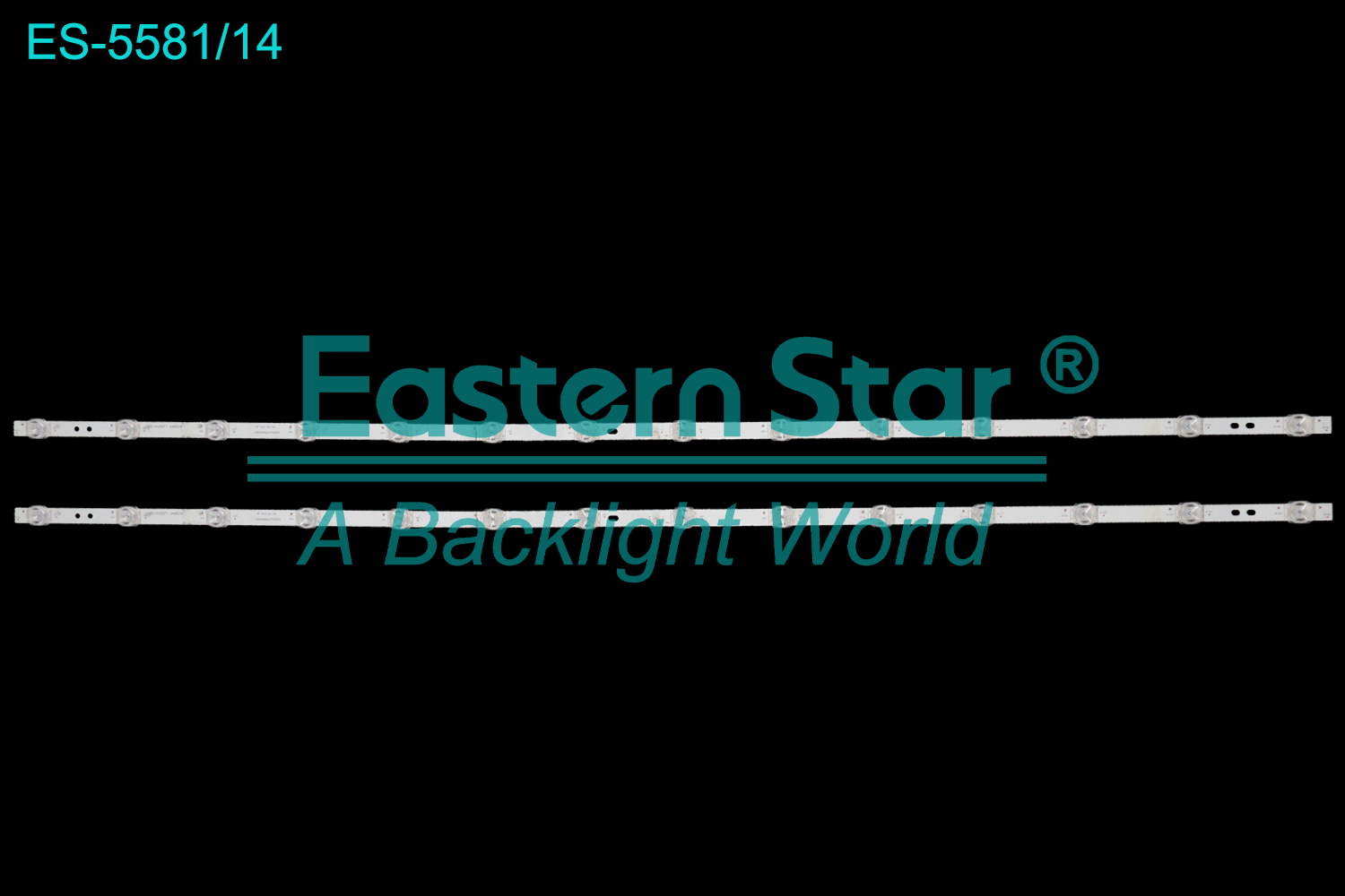 ES-5581 LED TV Backlight use for 50" HS-HJ50F1 240624  LED BACKLIGHT STRIP(2)
