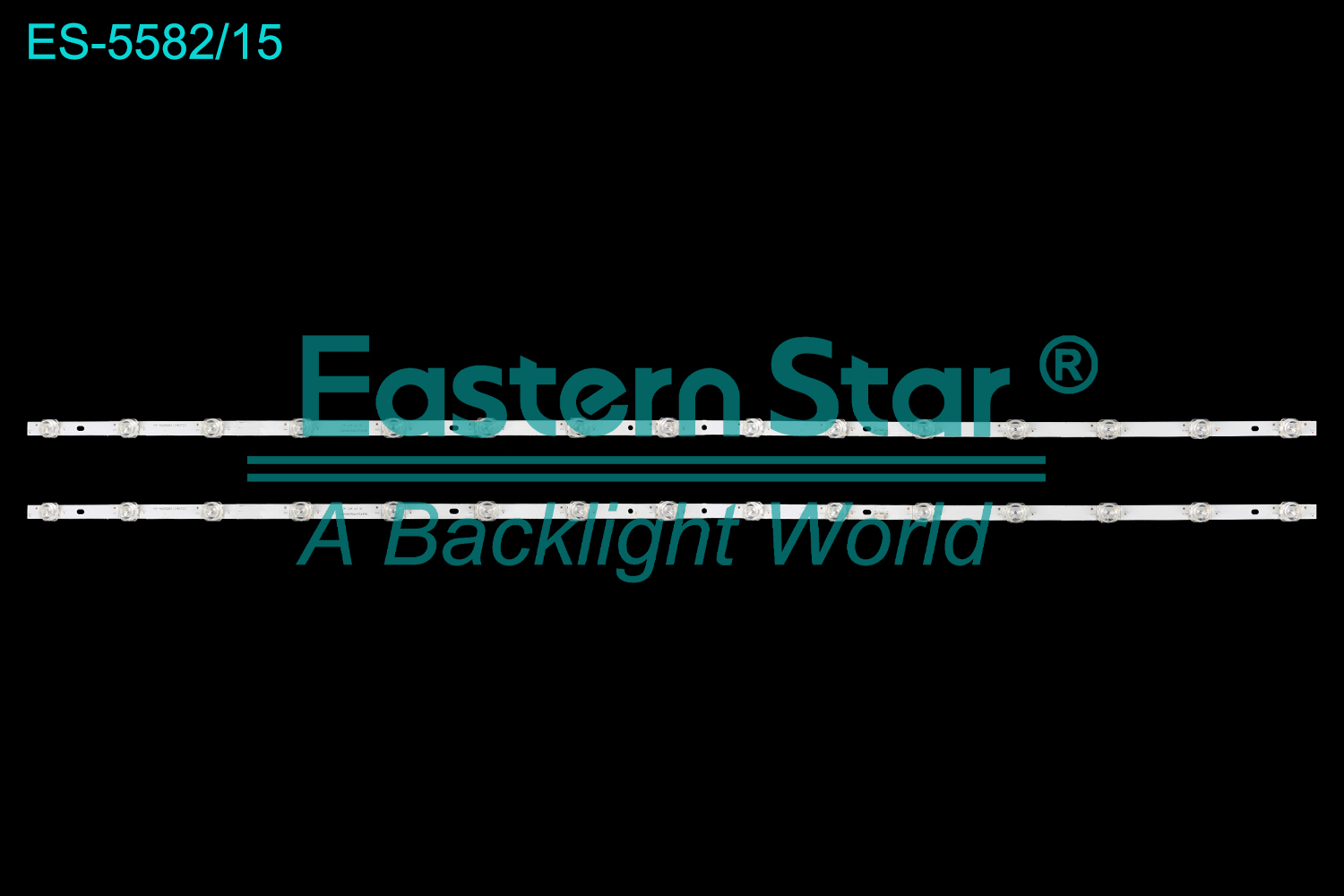 ES-5582 LED TV Backlight use for 55"  HS-HJ550A1/240722  LED BACKLIGHT STRIP(2)