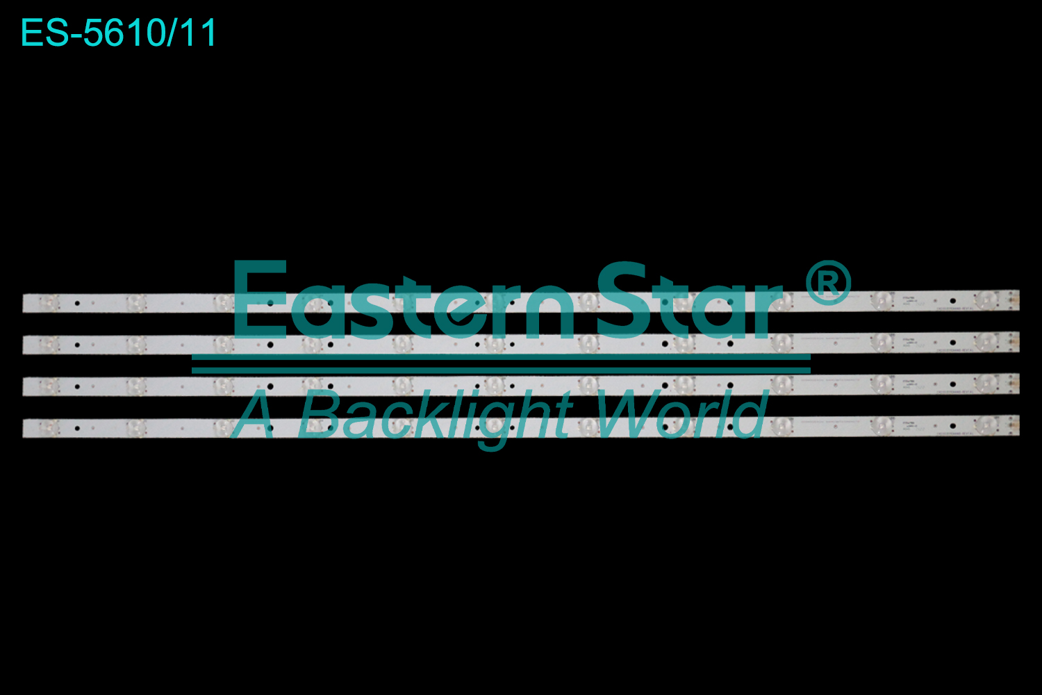 ES-5610 LED TV Backlight use for 42" Haier 42DU6000、LE42C300  use for CRH-C4235351104448-REV1.4L、0094005928 A4M03B73-CA645TB  LED BACKLIGHT STRIP(4)