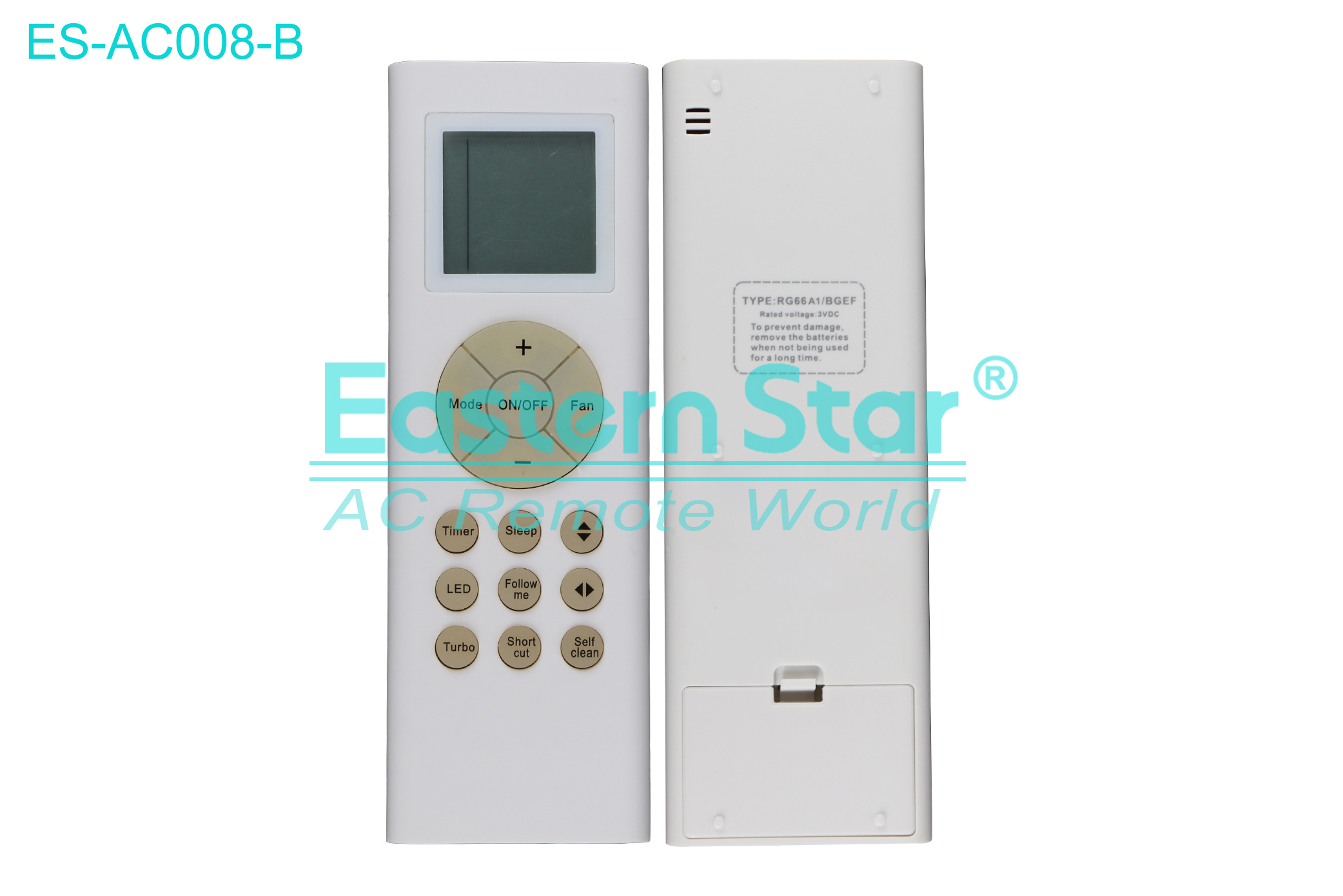 ES-AC008-B High Quality China Remote AC Remote for Blue star Air Conditioner Remote A/C 14 keys
