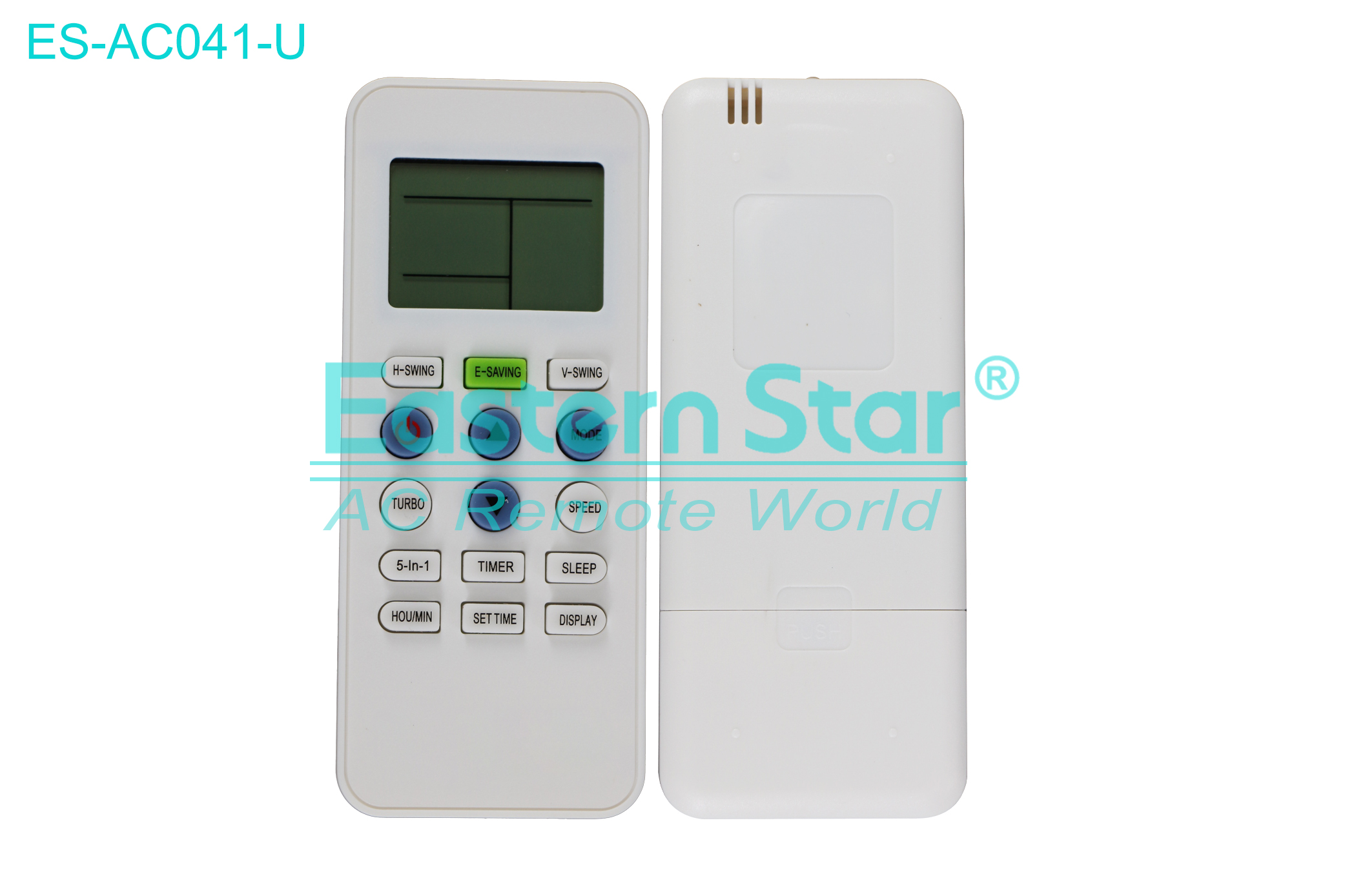 ES-AC041-U High Quality China Remote AC Remote for / Air Conditioner Remote A/C 15 keys