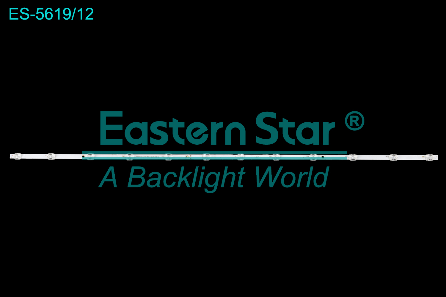 ES-5619 LED TV Backlight use for 55" DGKK55D12-ZC42AG-04D 2023-10-24 12S1P 303GK550008D   LED BACKLIGHT STRIP(/)