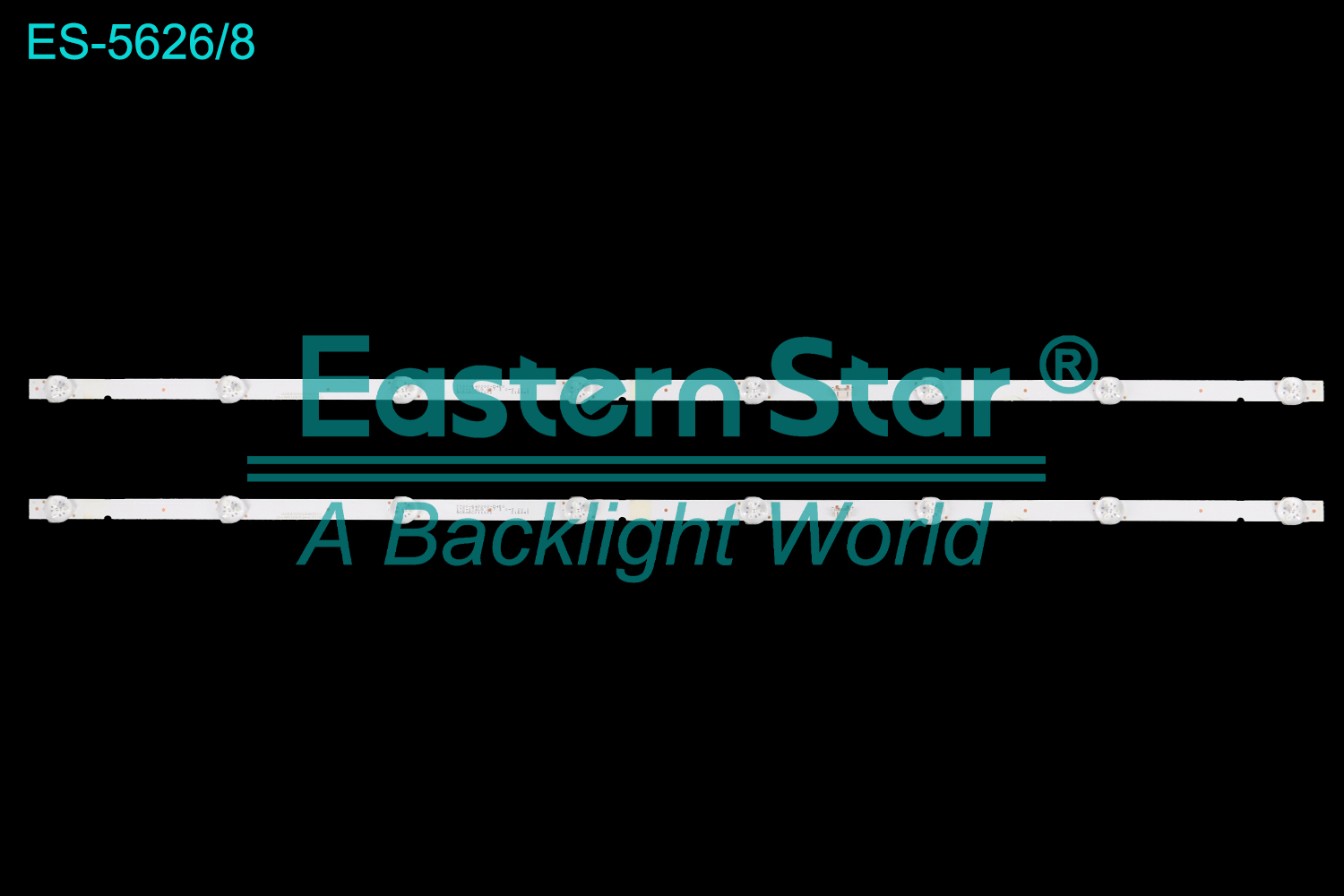 ES-5626 LED TV Backlight use for 40" Skyworth 40H3 use for CRH-CG40E1D303002089BFREV1.1、MS-L3126 V5  LED BACKLIGHT STRIP(2)