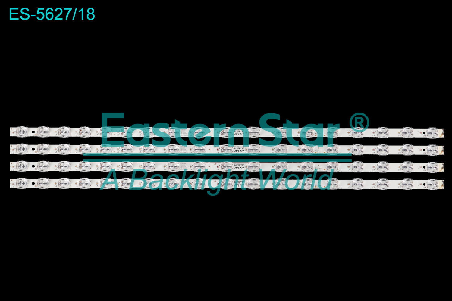 ES-5627 LED TV Backlight use for 65"  RF-F1650006SF30-1801 A4 VTX65T1W95 LED BACKLIGHT STRIP(4)