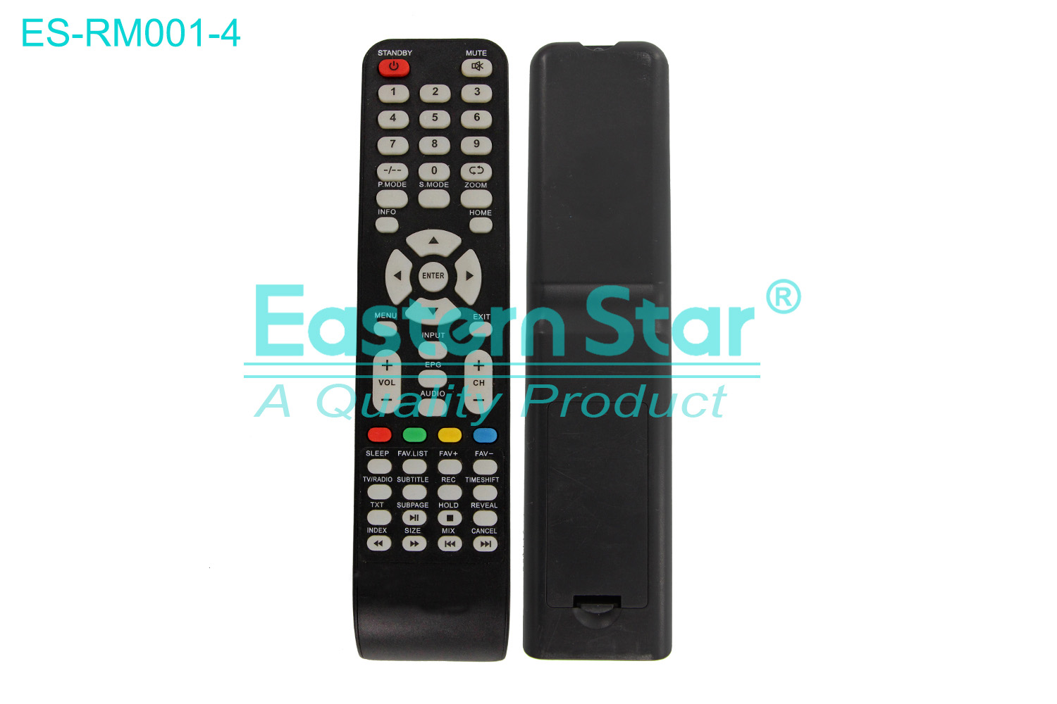 ES-RM001-4 Compatible for / Smart TV Remote Control R/M 53 Keys