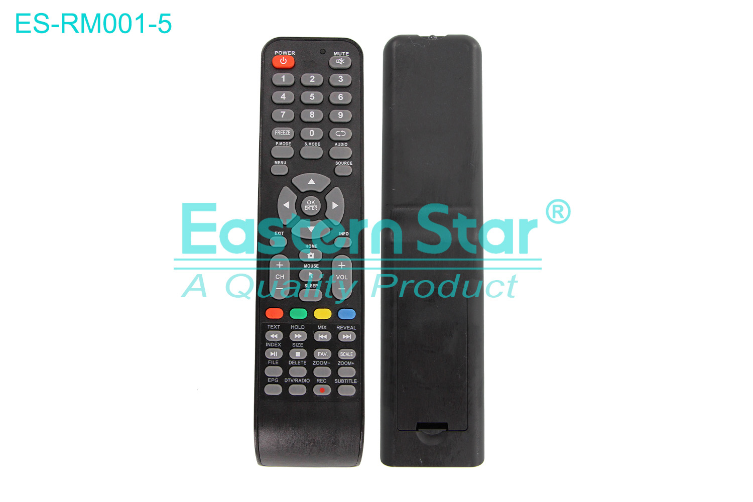 ES-RM001-5 Compatible for / Smart TV Remote Control R/M 53 Keys