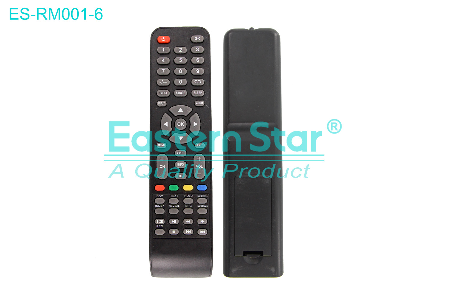 ES-RM001-6 Compatible for / Smart TV Remote Control R/M 53 Keys