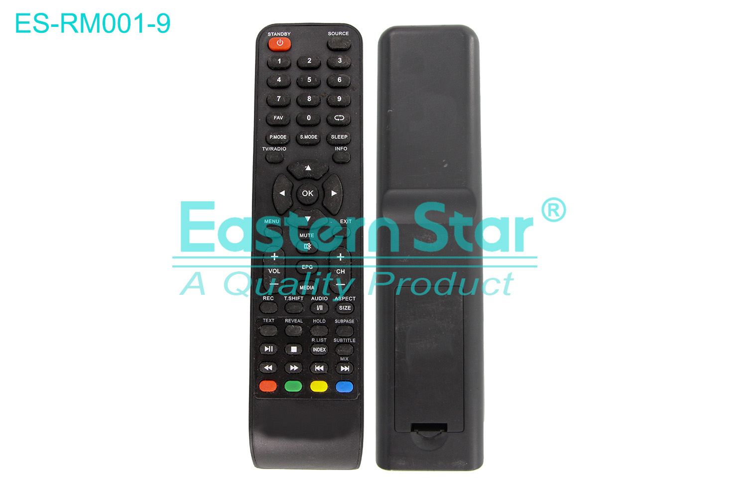 ES-RM001-9 Compatible for / Smart TV Remote Control R/M 53 Keys