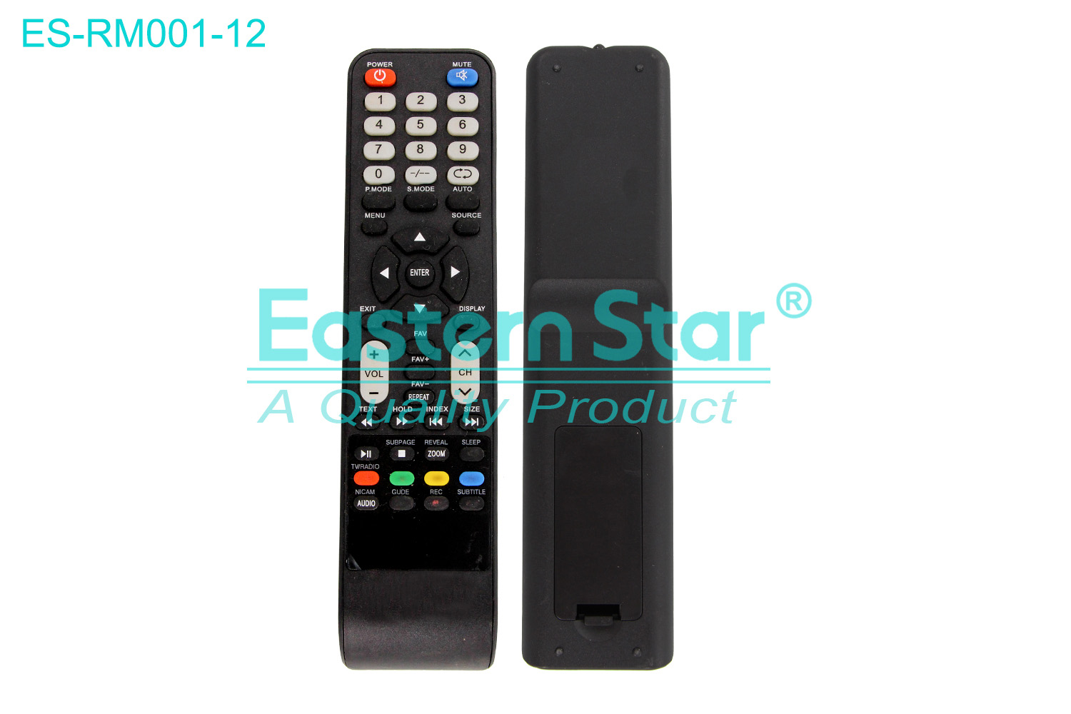 ES-RM001-12 Compatible for / Smart TV Remote Control R/M 49 Keys