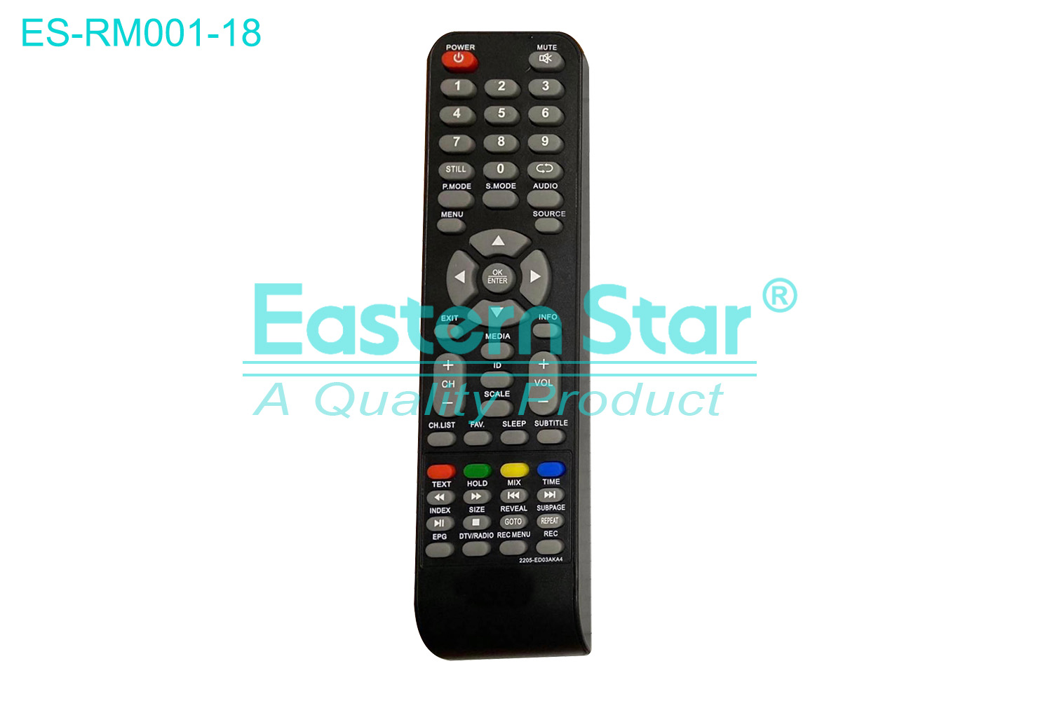 ES-RM001-18 Compatible for / Smart TV Remote Control R/M 53 Keys