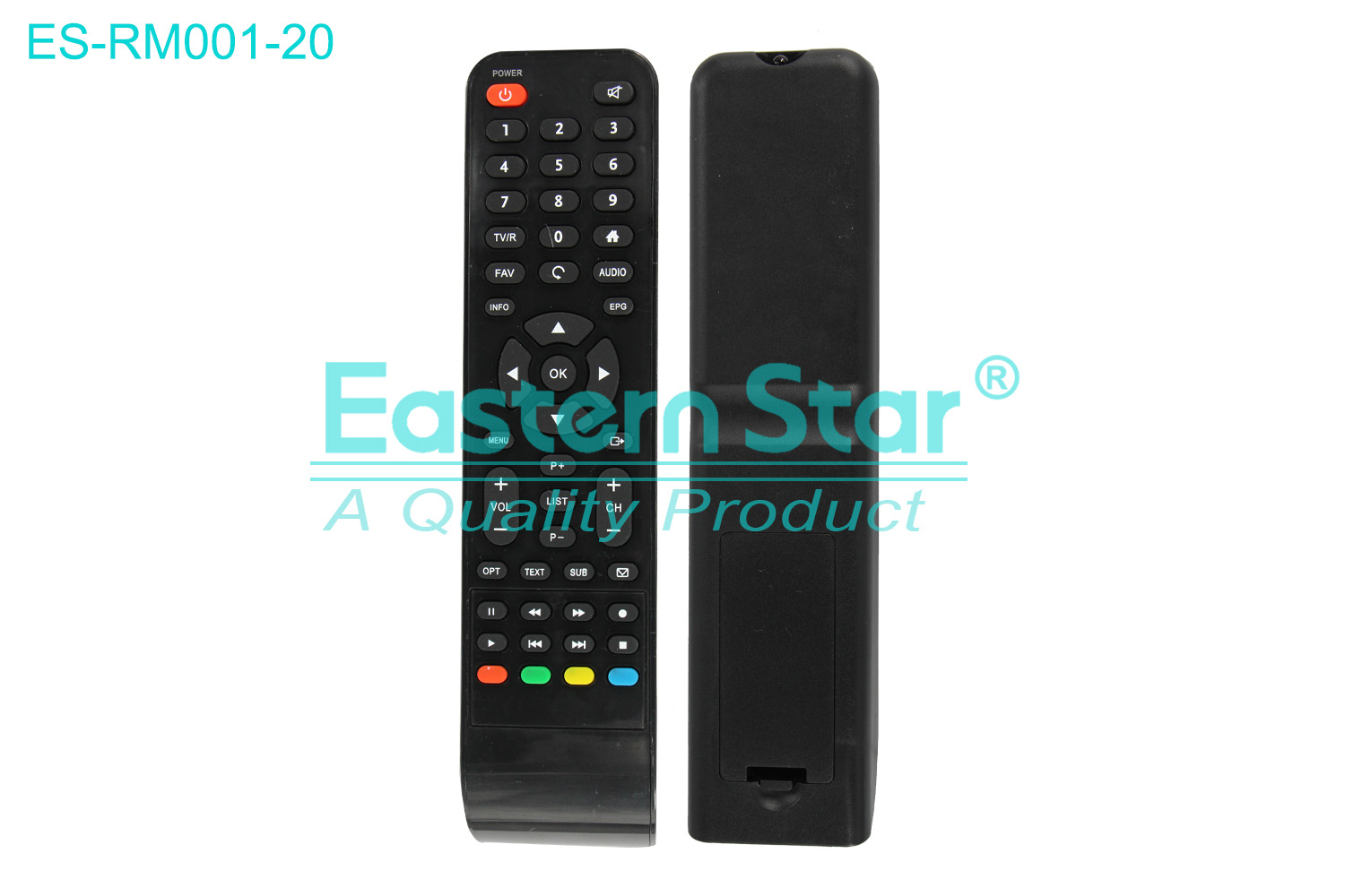 ES-RM001-20 Compatible for / Smart TV Remote Control R/M 49 Keys