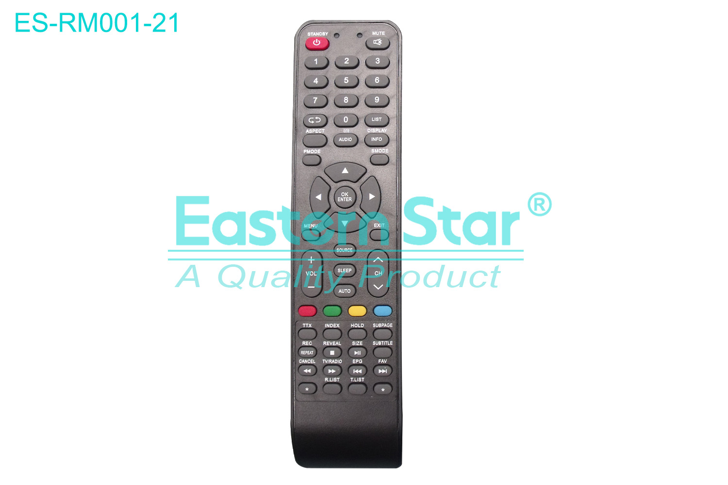 ES-RM001-21 Compatible for / Smart TV Remote Control R/M 53 Keys