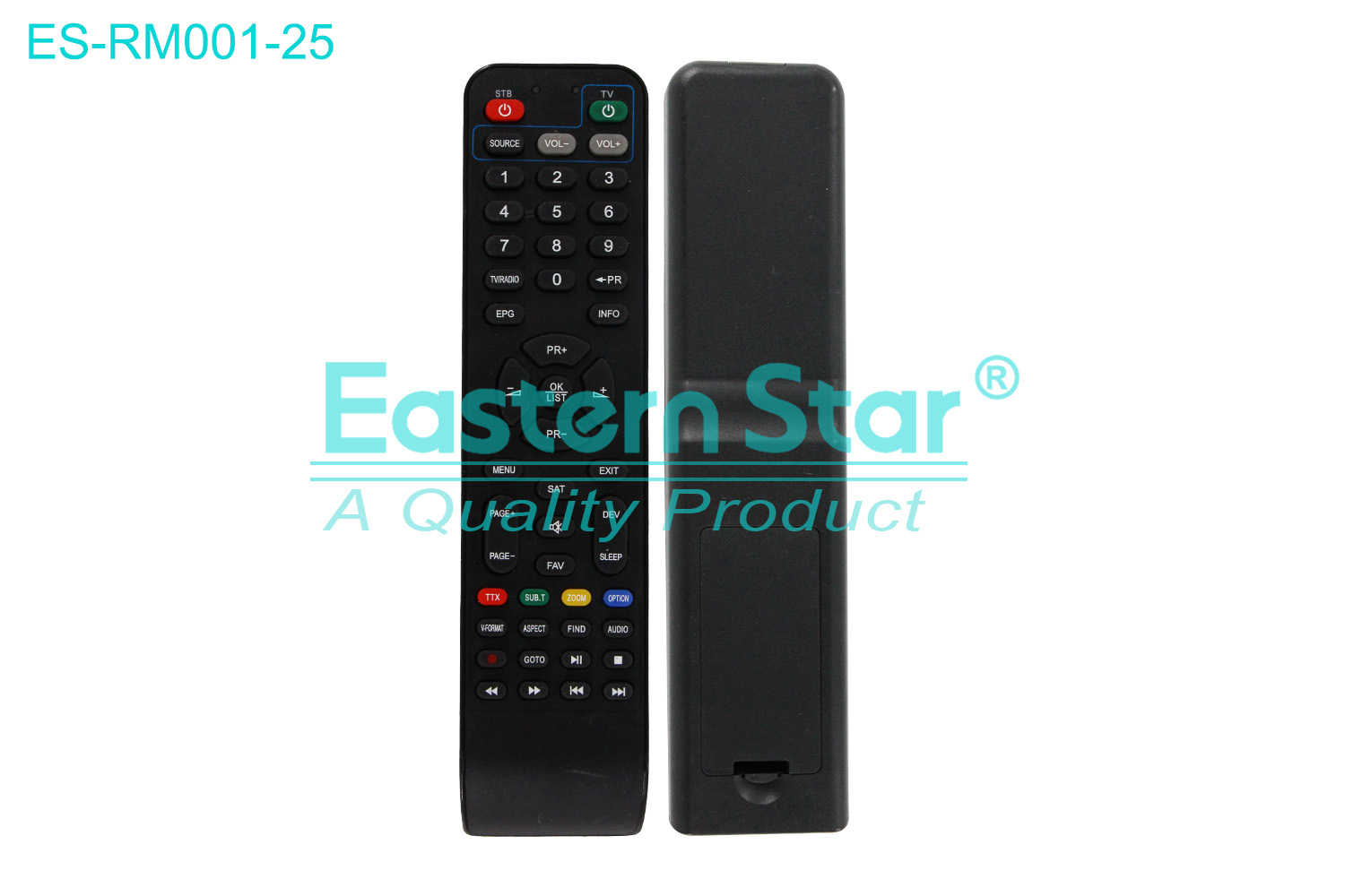 ES-RM001-25 Compatible for Next Smart TV Remote Control R/M 51 Keys