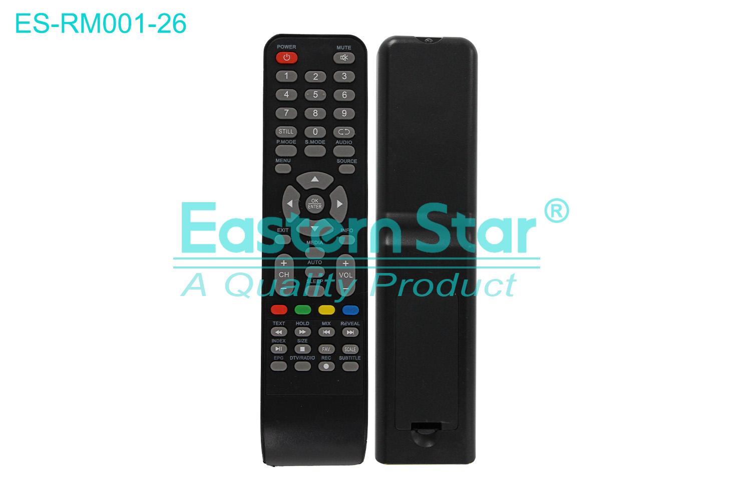 ES-RM001-26 Compatible for Next Smart TV Remote Control R/M 49 Keys