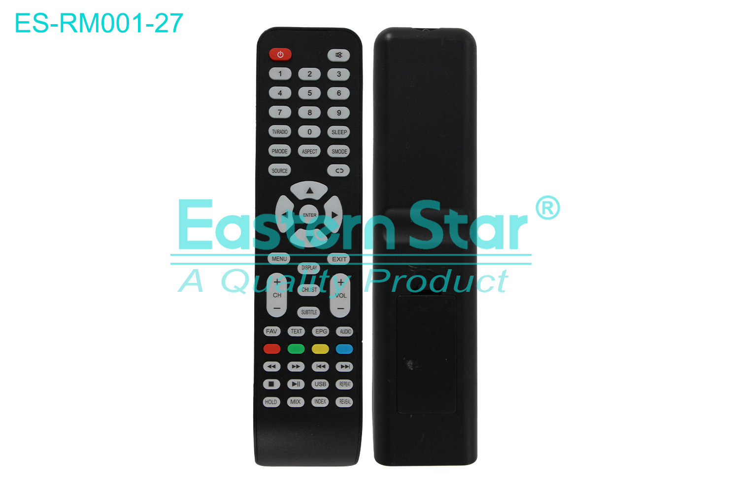 ES-RM001-27 Compatible for Next Smart TV Remote Control R/M 49 Keys