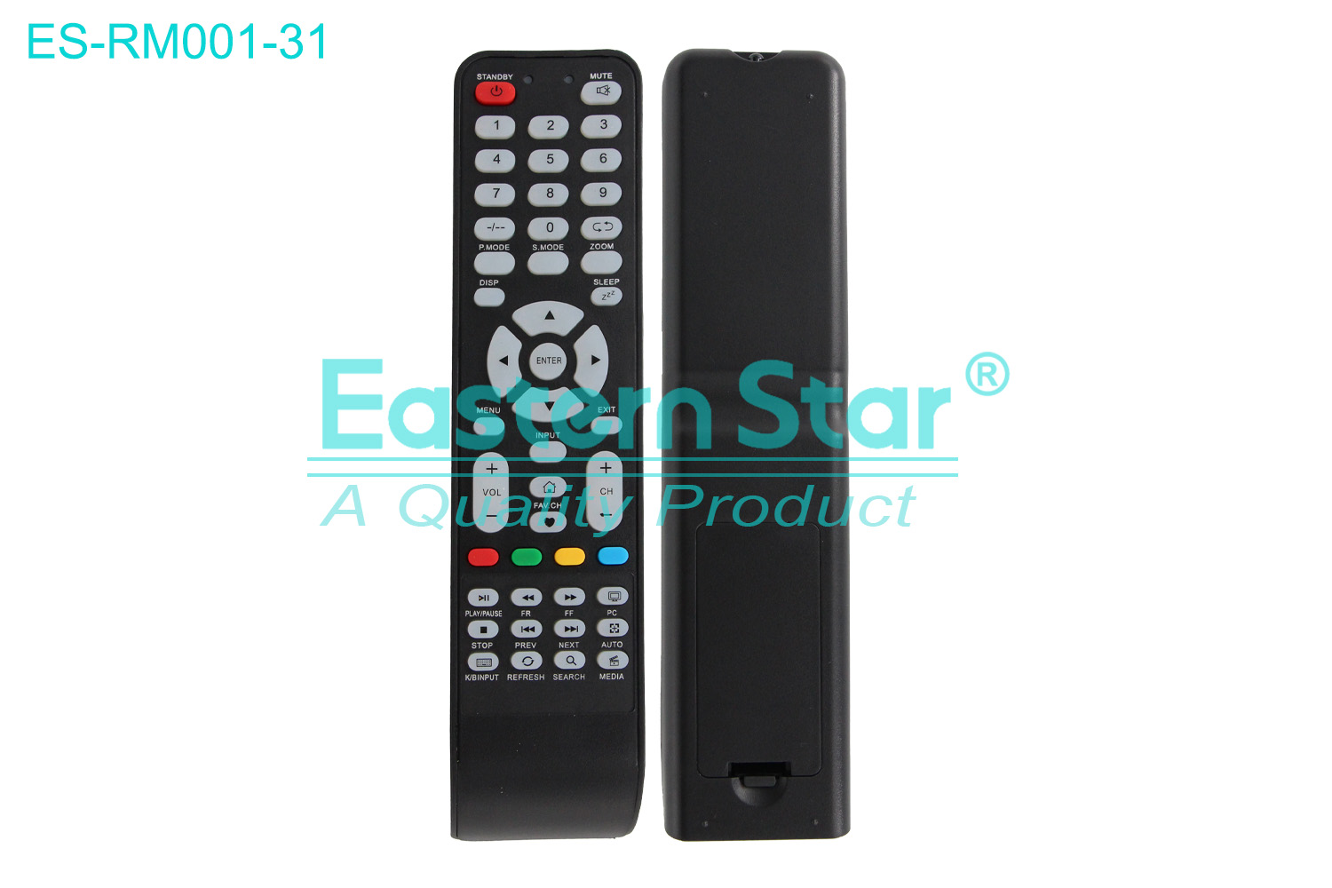 ES-RM001-31 Compatible for / Smart TV Remote Control R/M 49 Keys