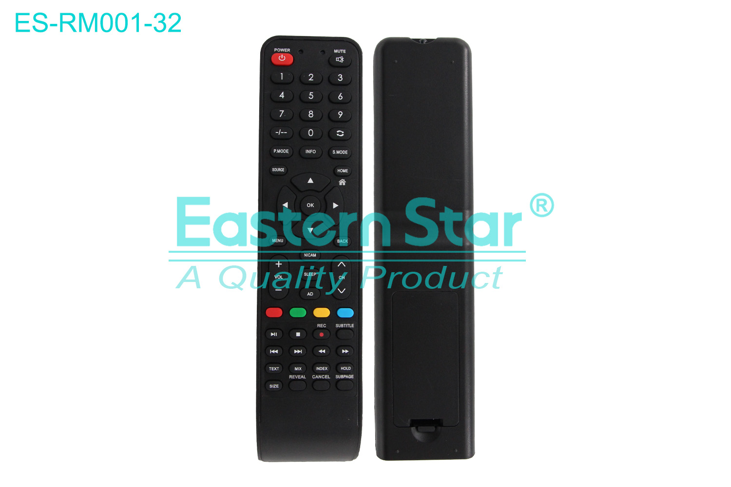 ES-RM001-32 Compatible for / Smart TV Remote Control R/M 53 Keys