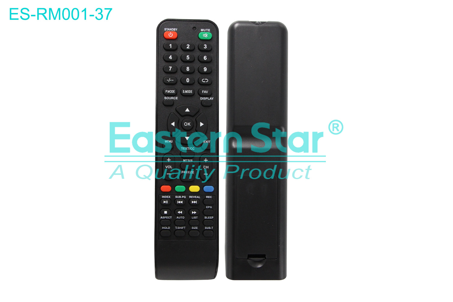 ES-RM001-37 Compatible for / Smart TV Remote Control R/M 53 Keys