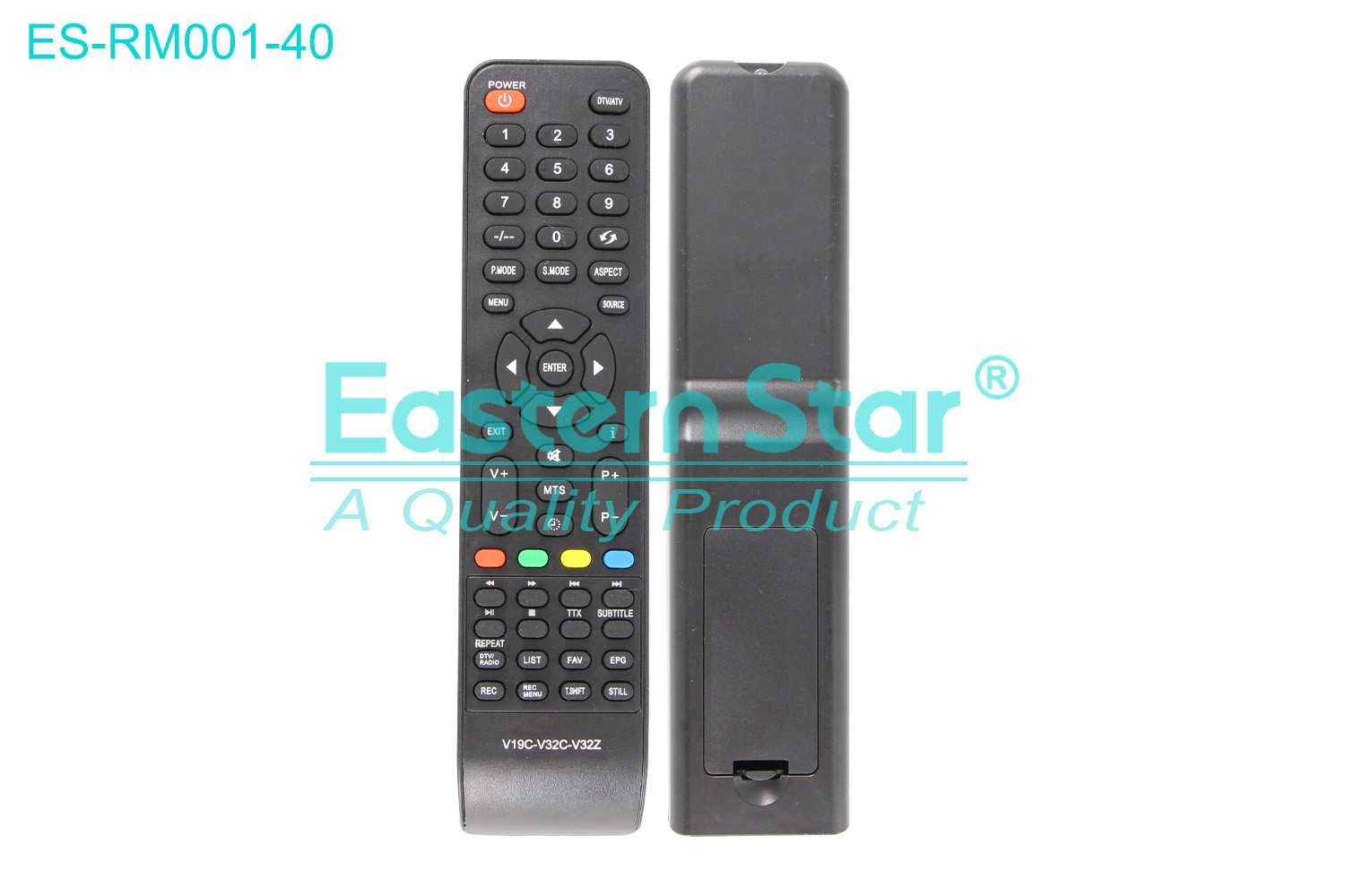 ES-RM001-40 Compatible for / Smart TV Remote Control R/M 53 Keys