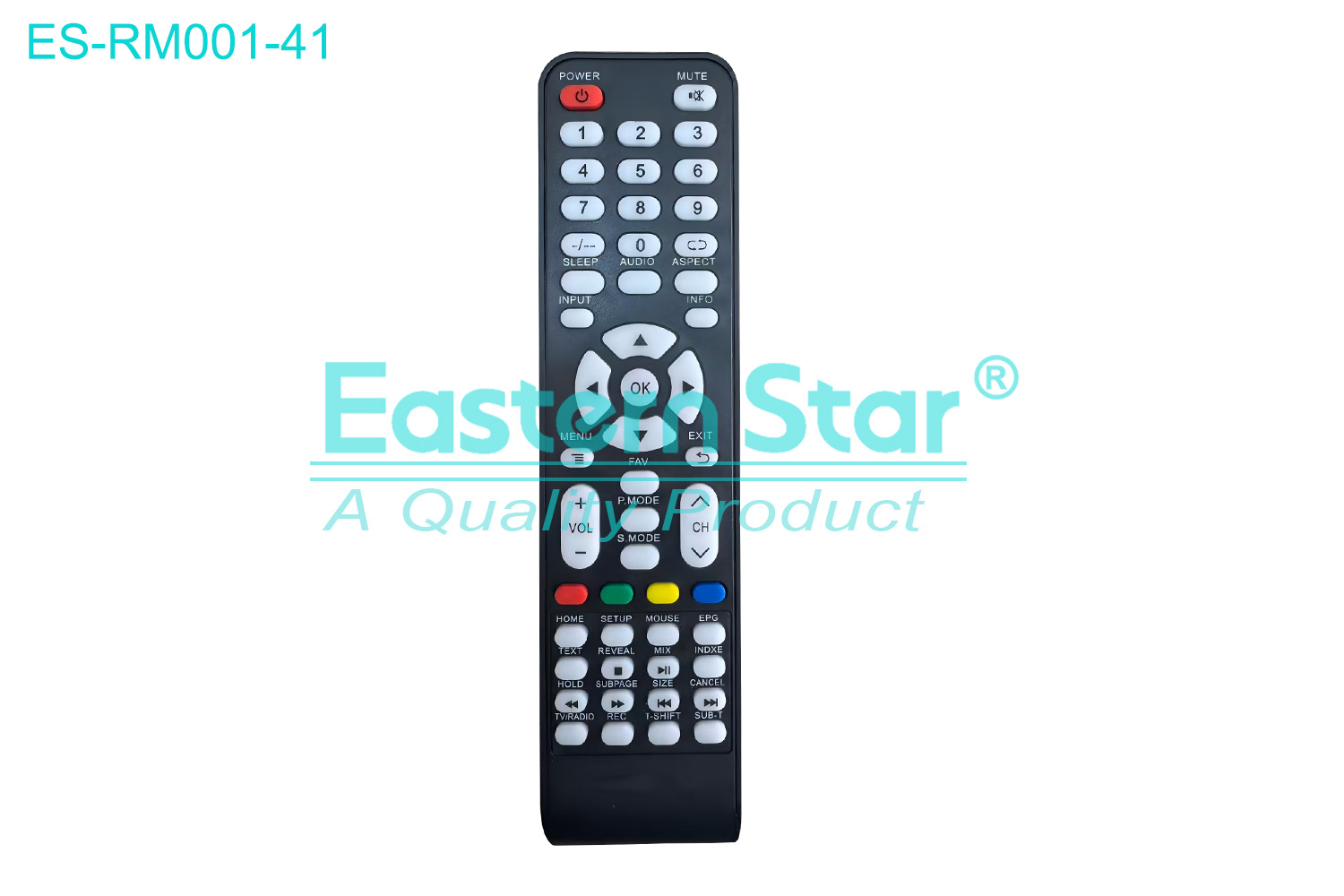 ES-RM001-41 Compatible for / Smart TV Remote Control R/M 53 Keys