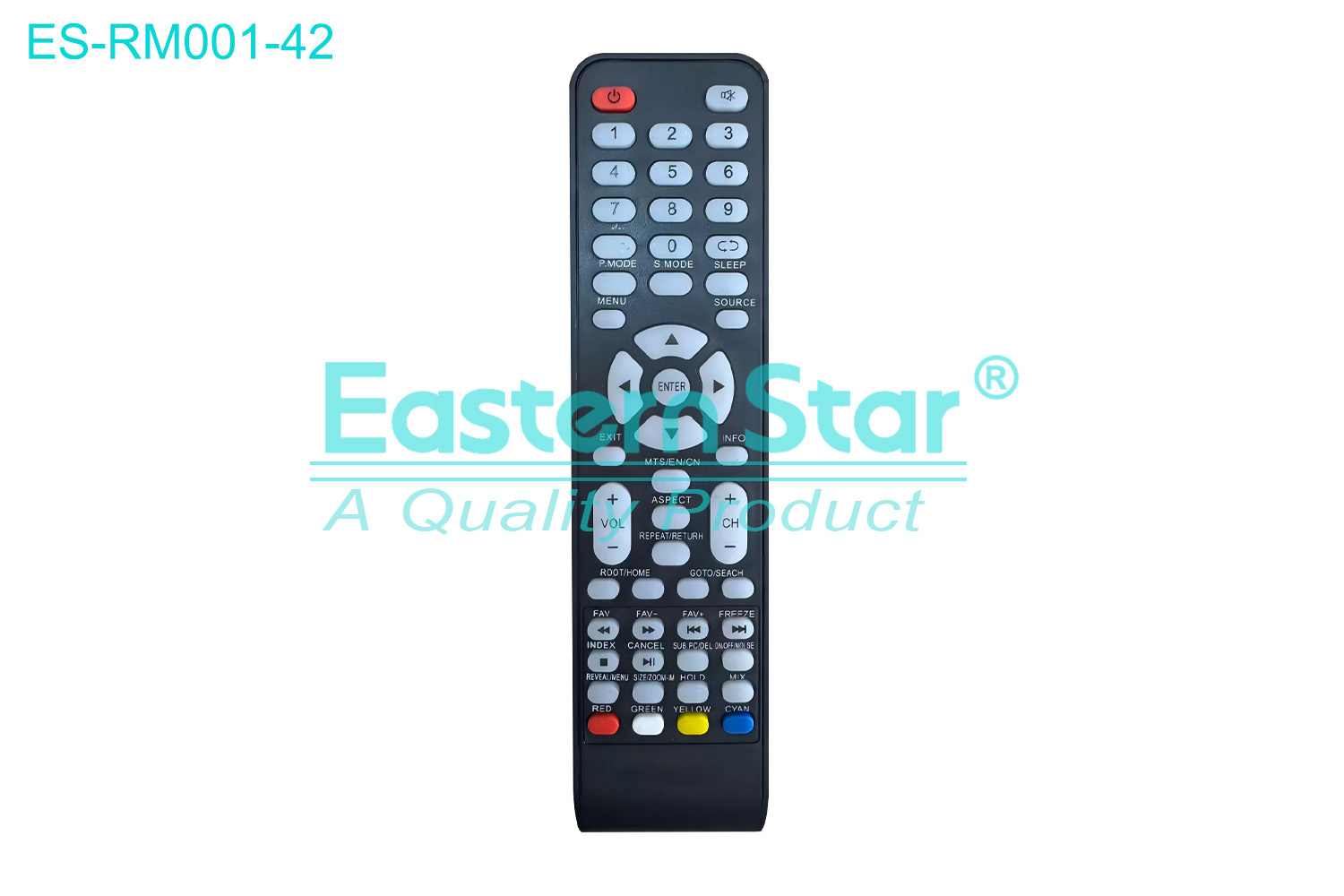 ES-RM001-42 Compatible for / Smart TV Remote Control R/M 53 Keys