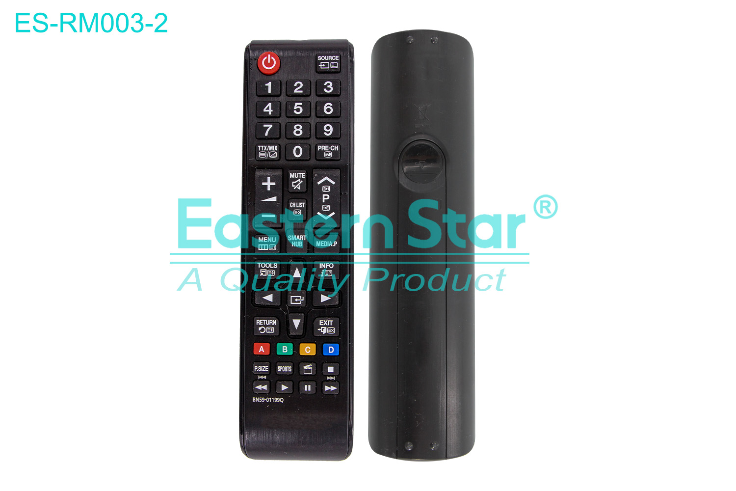 ES-RM003-2 Compatible for Samsung Smart TV Remote Control R/M 44 Keys