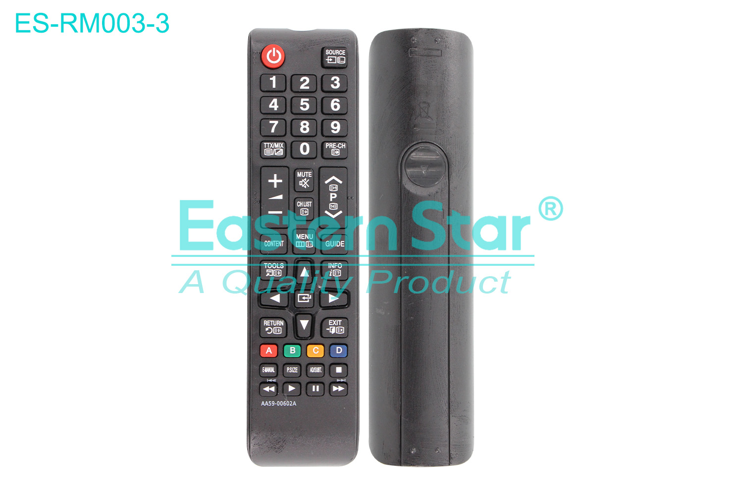 ES-RM003-3 Compatible for / Smart TV Remote Control R/M 44 Keys
