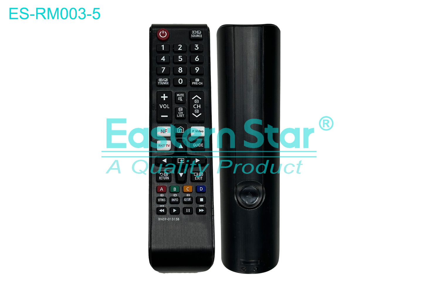 ES-RM003-5 Compatible for Samsung Smart TV Remote Control R/M 44 Keys