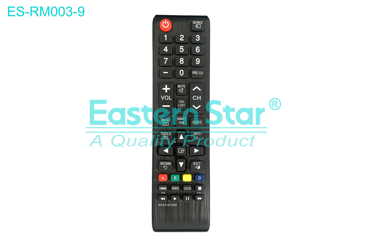ES-RM003-9 Compatible for Samsung Smart TV Remote Control R/M 44 Keys