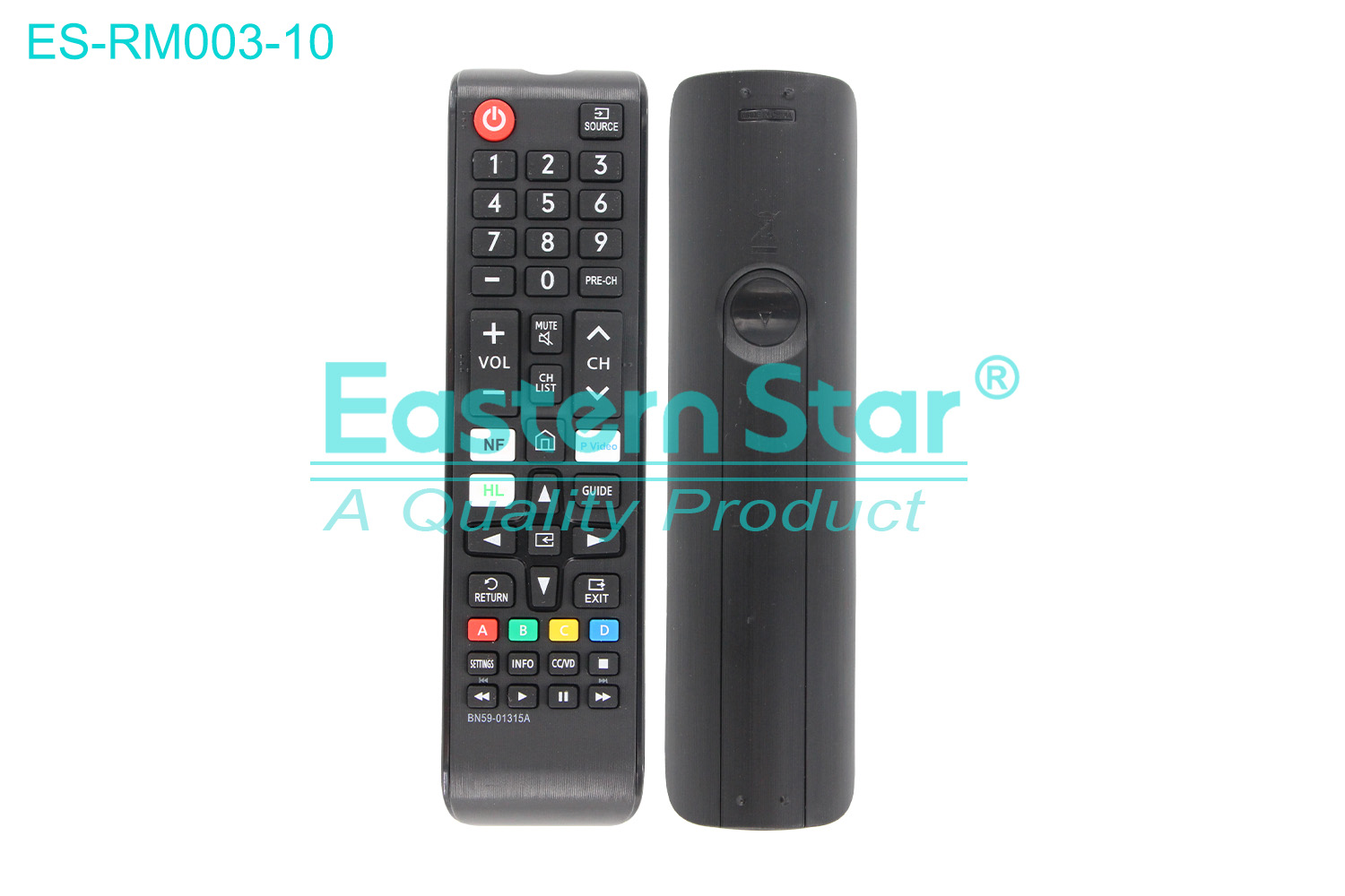 ES-RM003-10 Compatible for Samsung Smart TV Remote Control R/M 44 Keys
