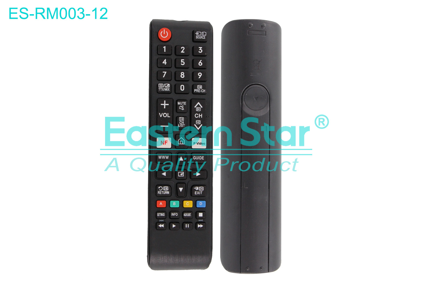 ES-RM003-12 Compatible for / Smart TV Remote Control R/M 44 Keys