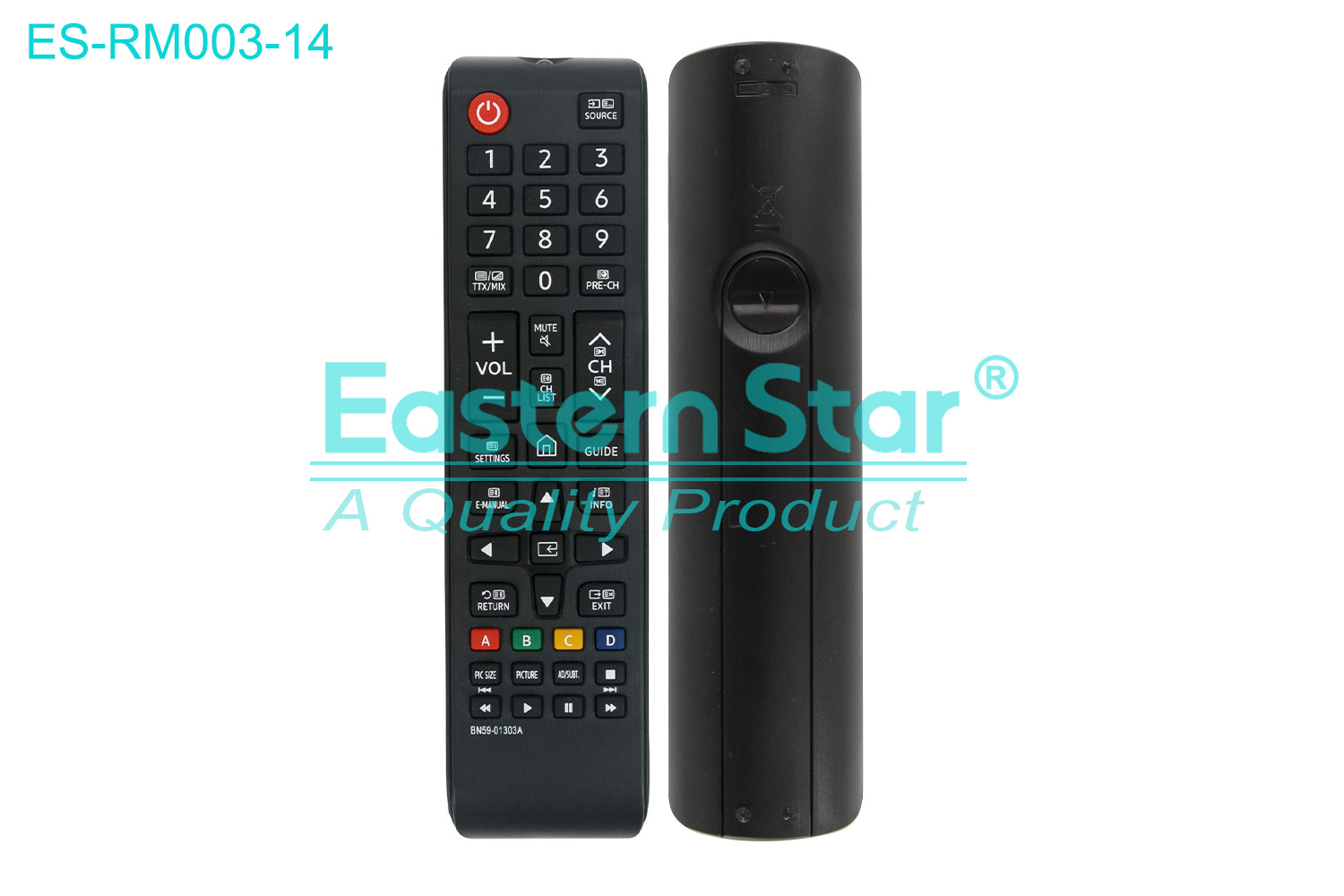 ES-RM003-14 Compatible for / Smart TV Remote Control R/M 44 Keys