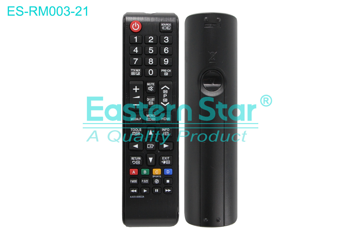 ES-RM003-21 Compatible for Samsung Smart TV Remote Control R/M 44 Keys